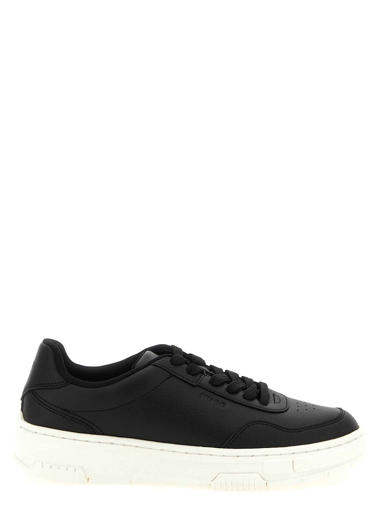 Hugo Boss Black Polyester Low Top Sneakers