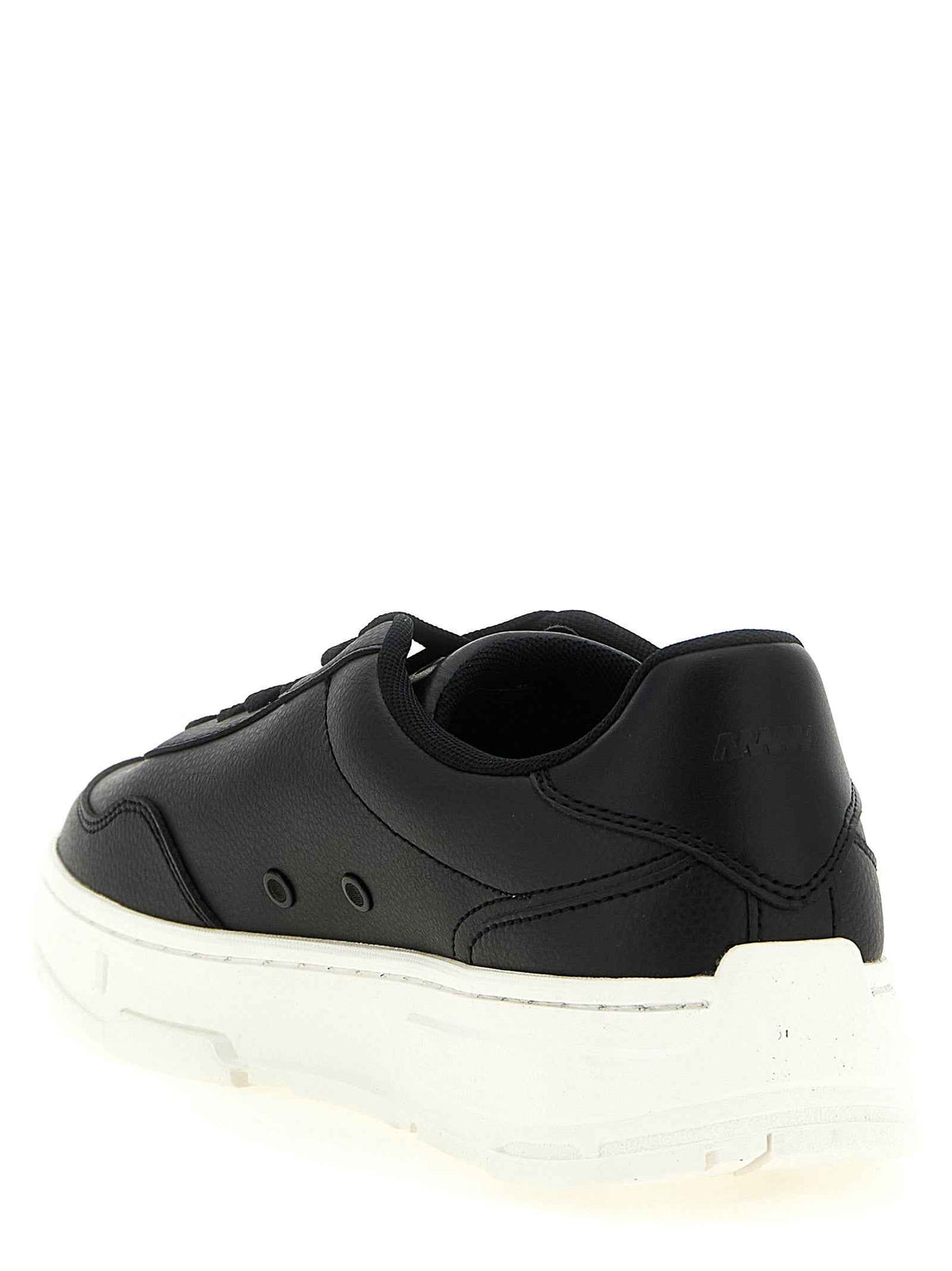 Hugo Boss Black Polyester Low Top Sneakers
