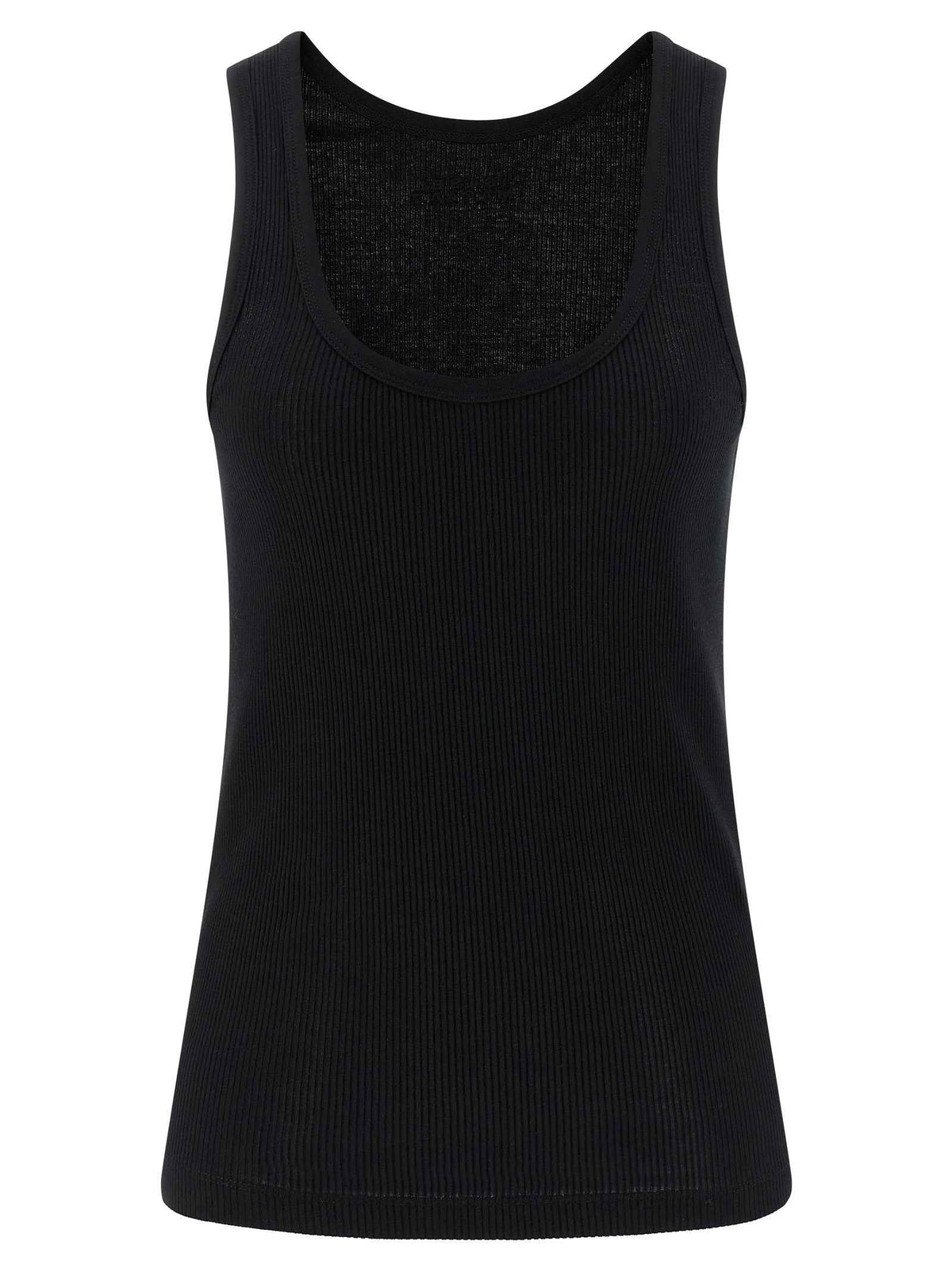 Isabel Marant Black Cotton Tank Tops
