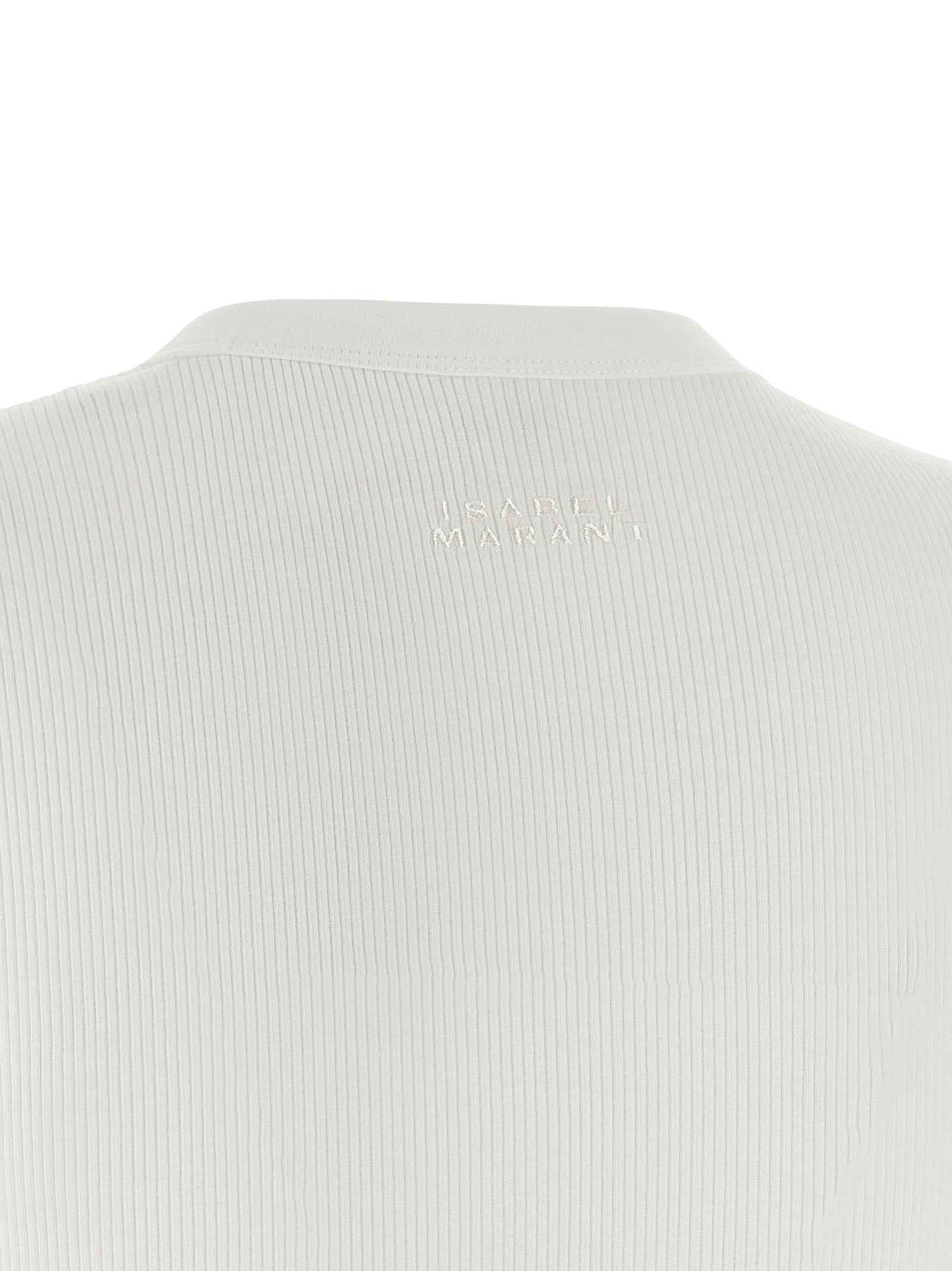 Isabel Marant White Cotton T-Shirt
