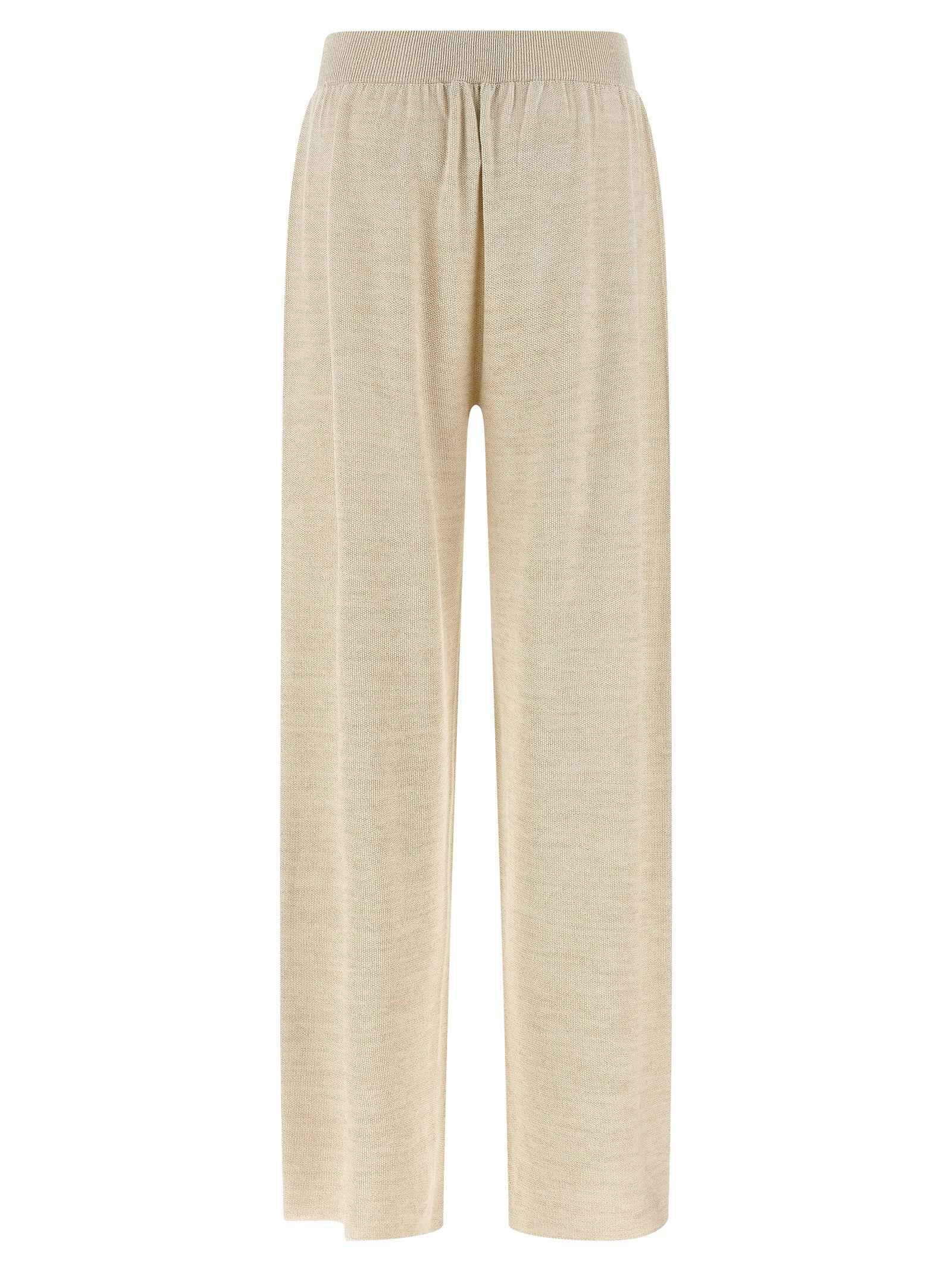 Fabiana Filippi Gold Cotton Casual Pants