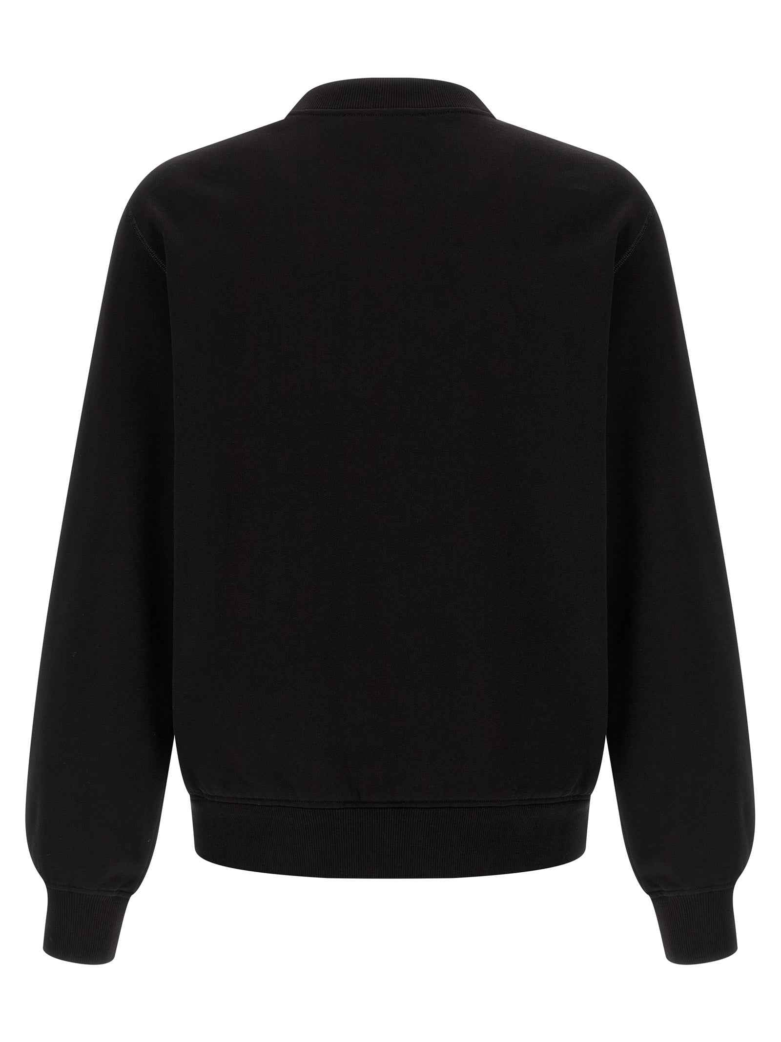 Dolce & Gabbana Black Cotton Sweatshirt