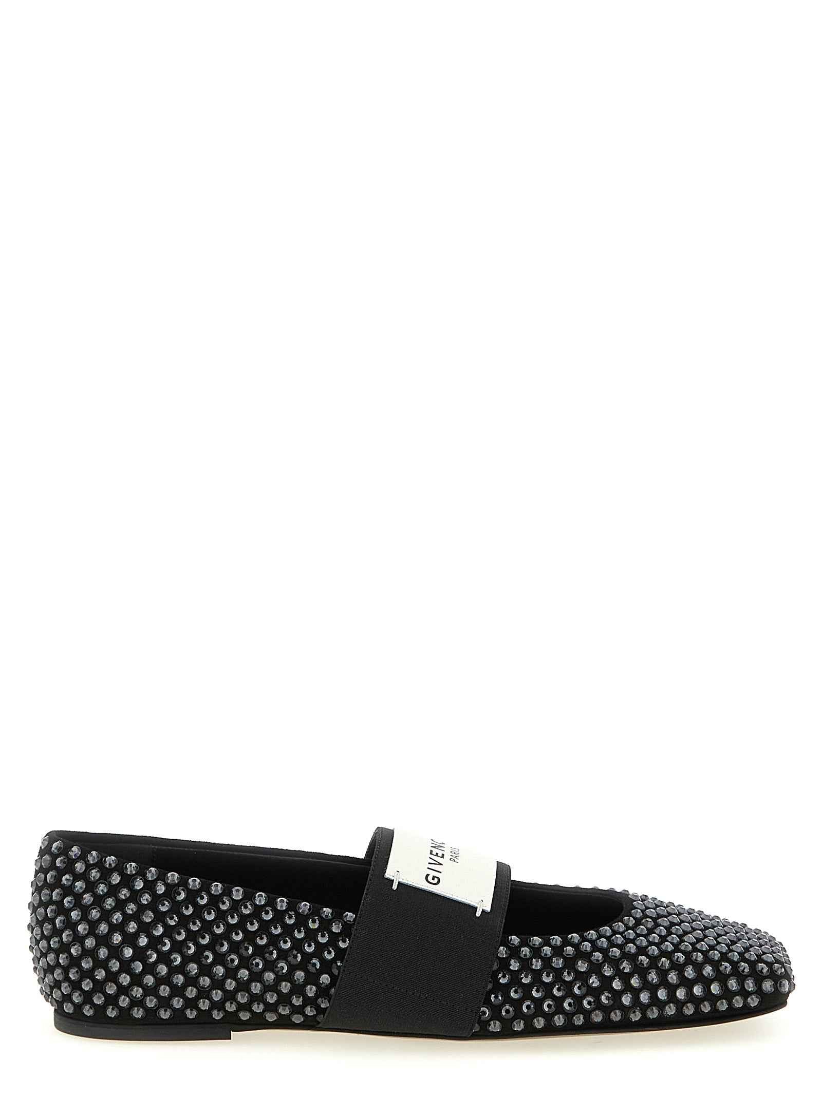 Givenchy Black Calfskin Ballet Flats