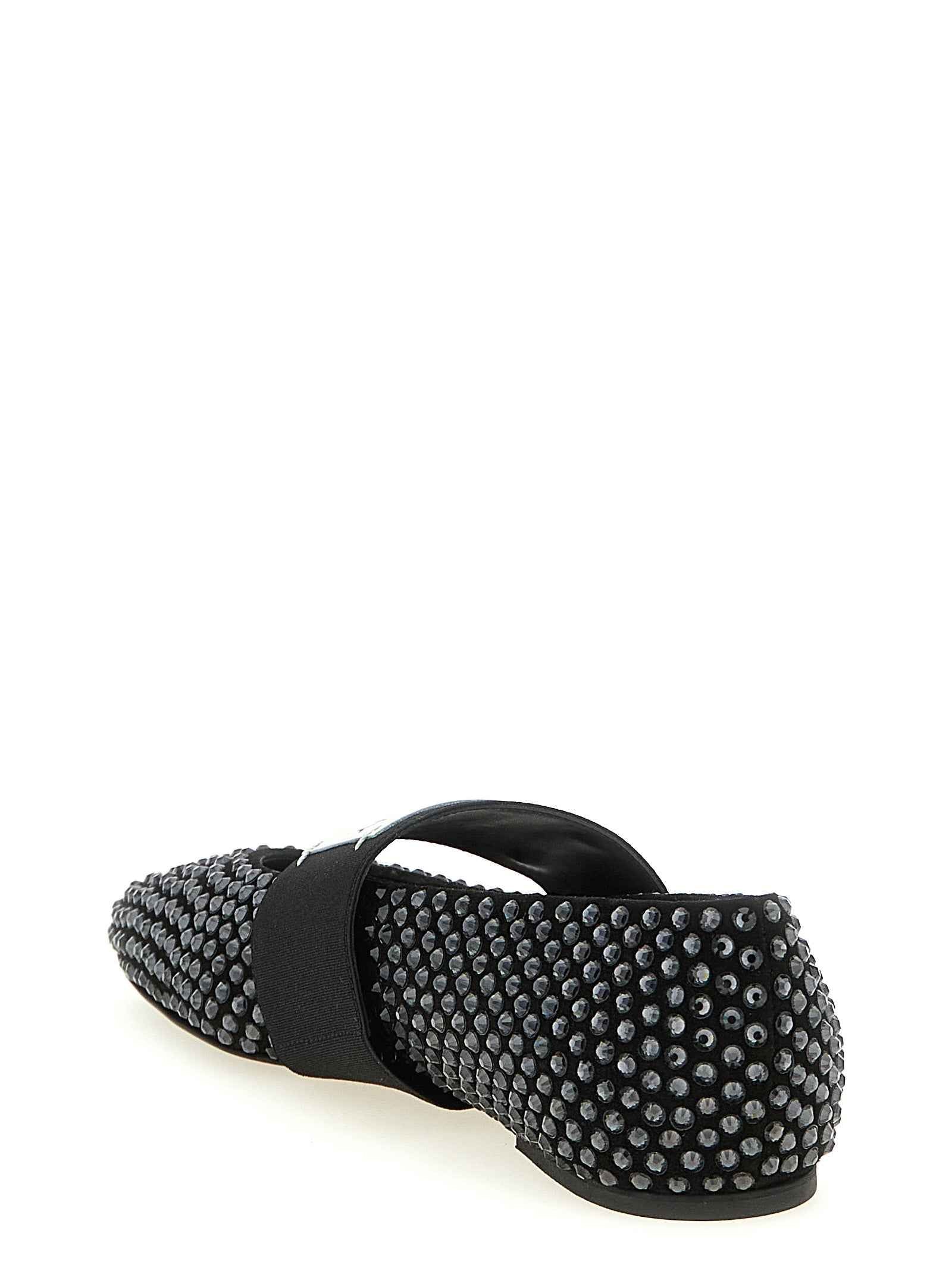 Givenchy Black Calfskin Ballet Flats