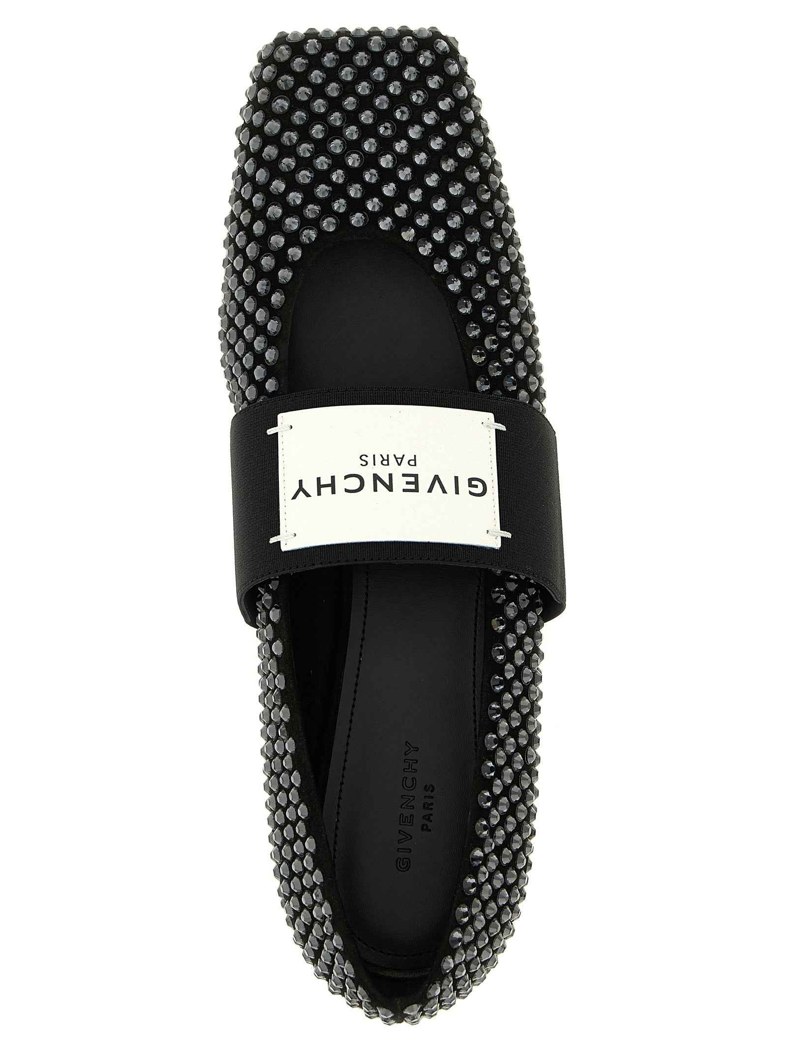 Givenchy Black Calfskin Ballet Flats