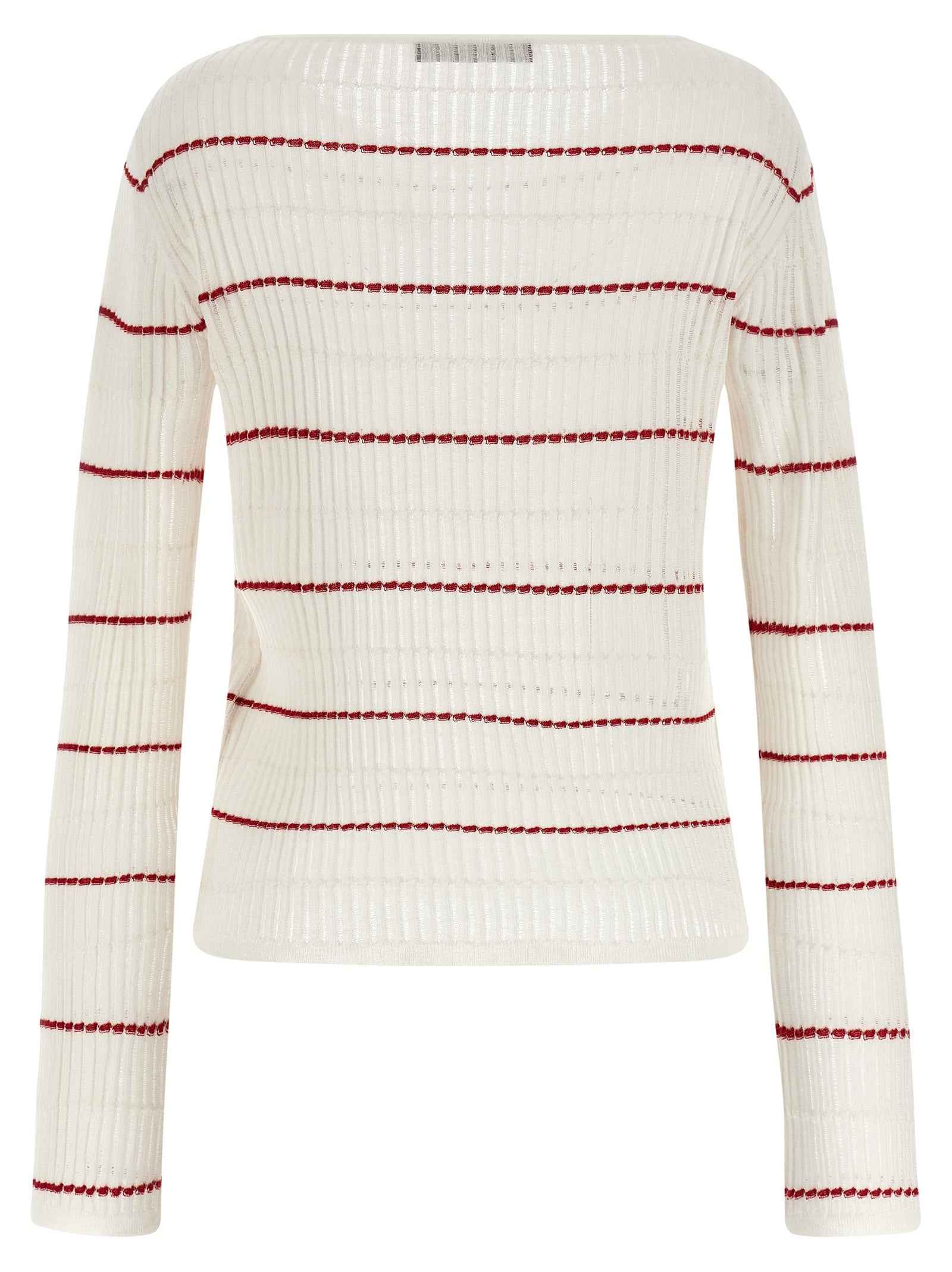 Max Mara White Silk Cardigan