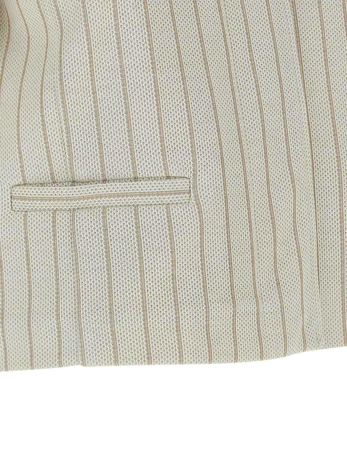 Max Mara Beige Cotton Full-Length Jacket
