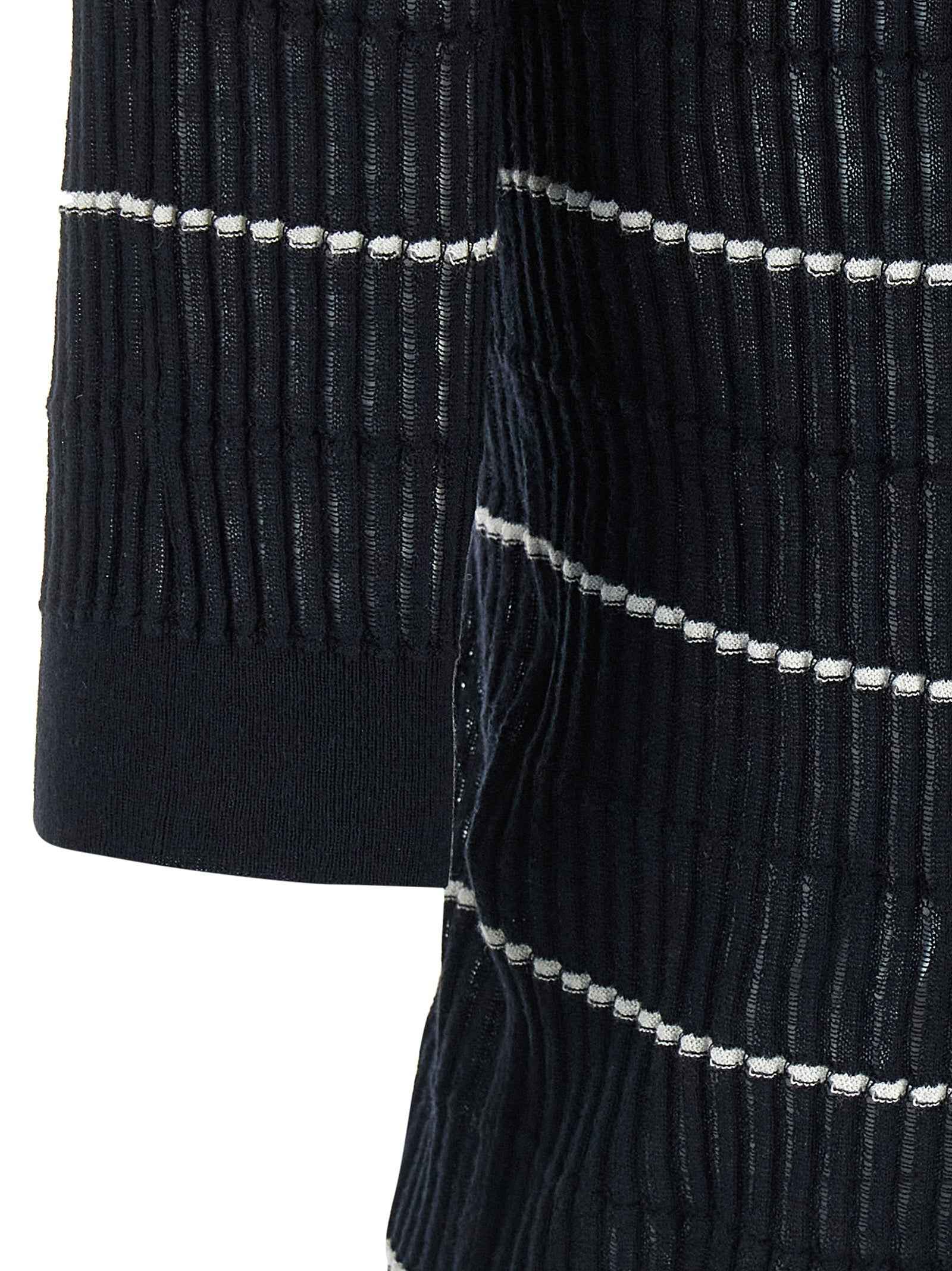 Max Mara Blue Silk Polo Shirt