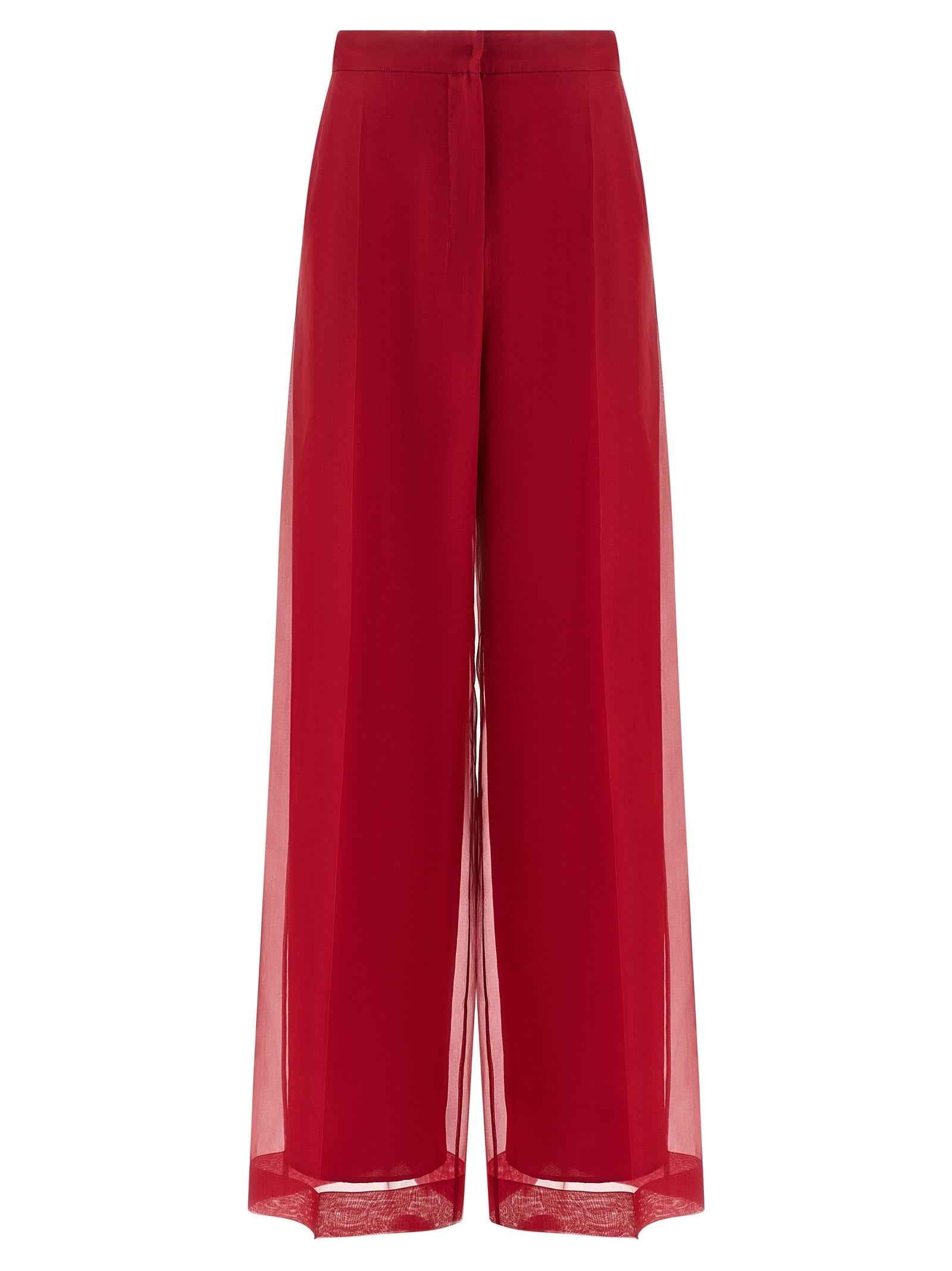 Max Mara Multicolor Silk Casual Pants