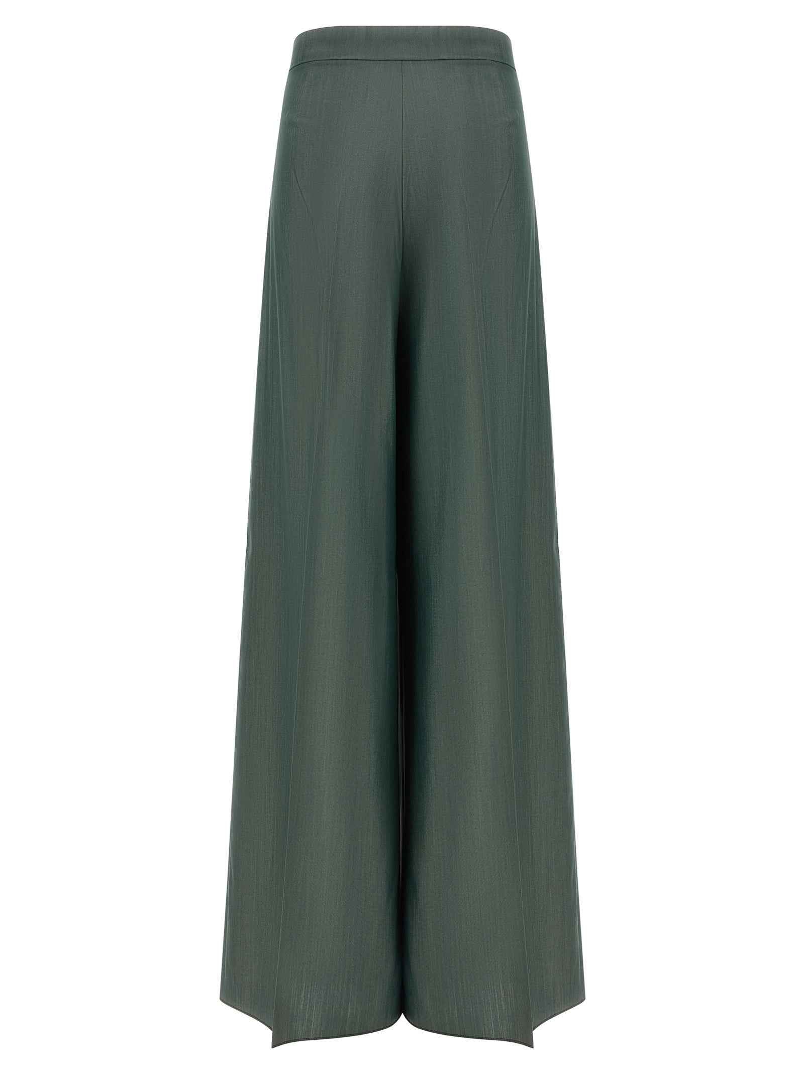 Max Mara Bicolor Virgin Wool Casual Pants