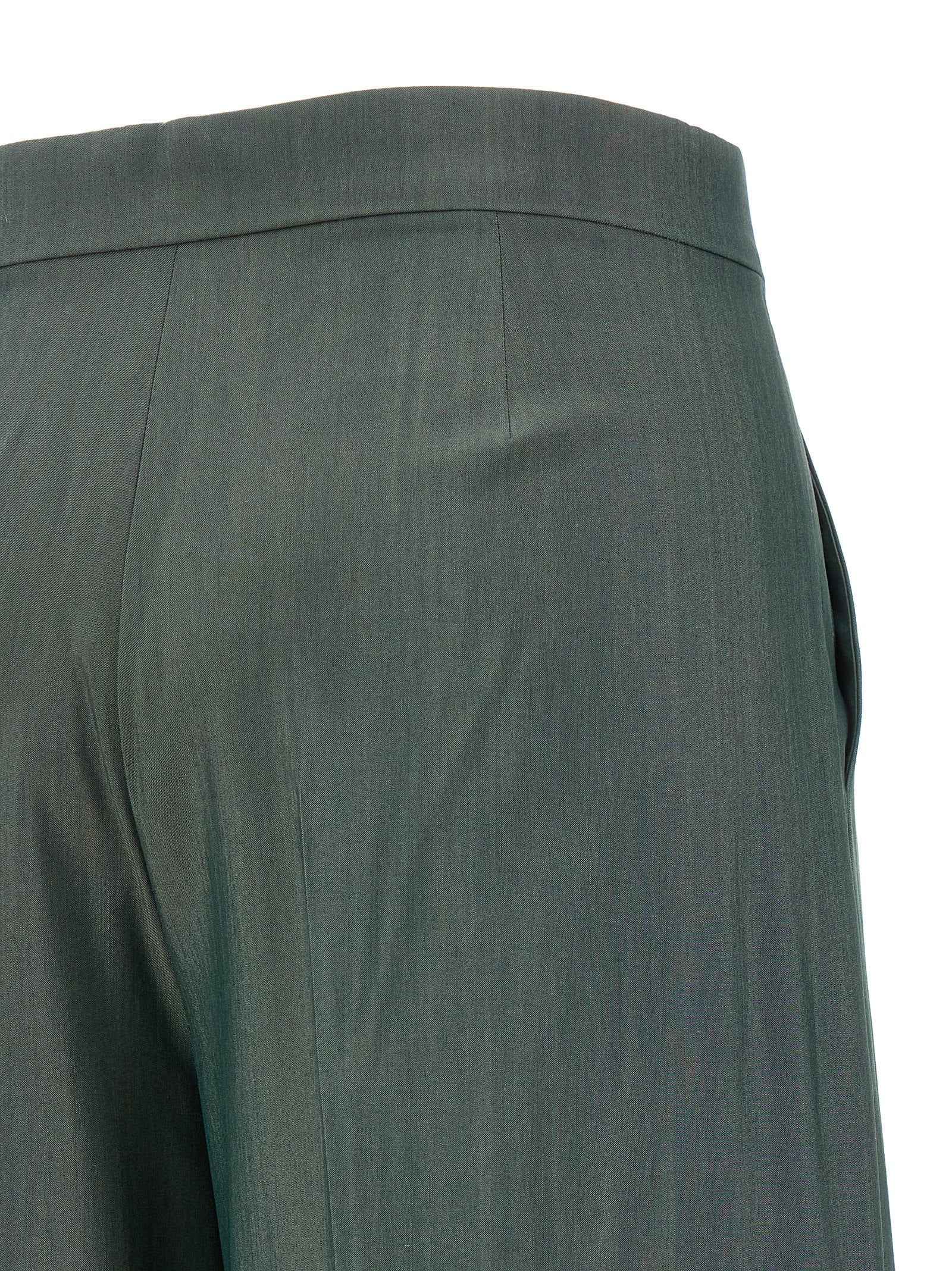 Max Mara Bicolor Virgin Wool Casual Pants