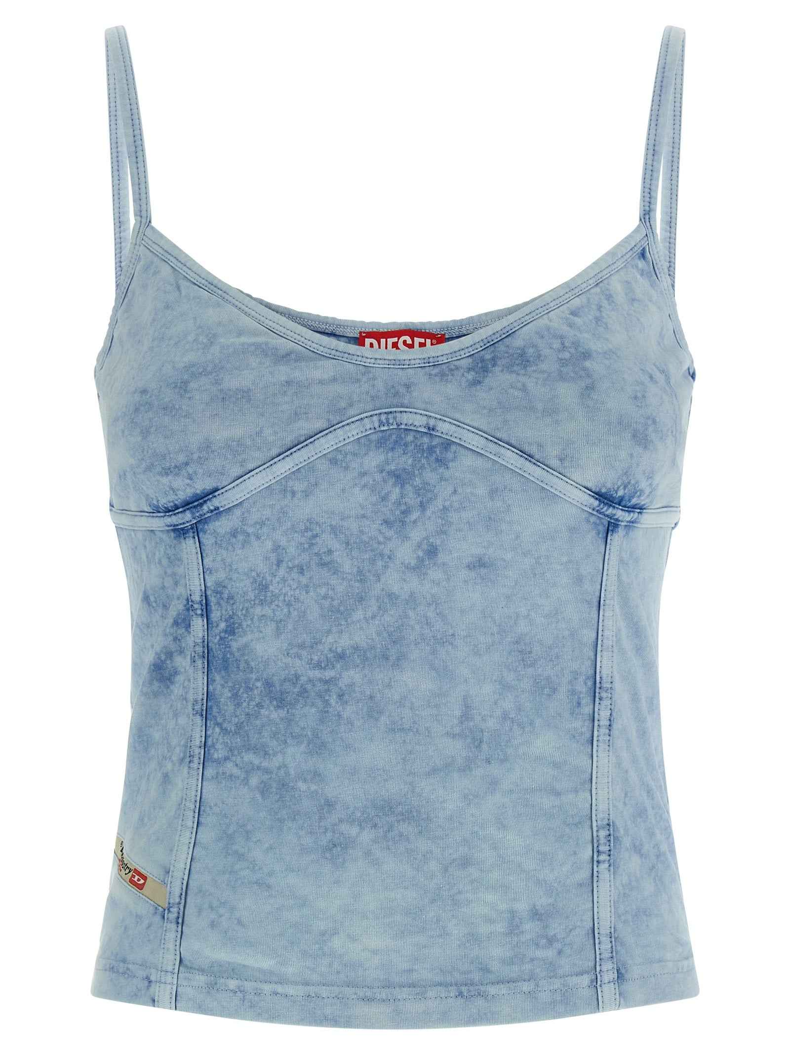 Diesel Blue Cotton Top