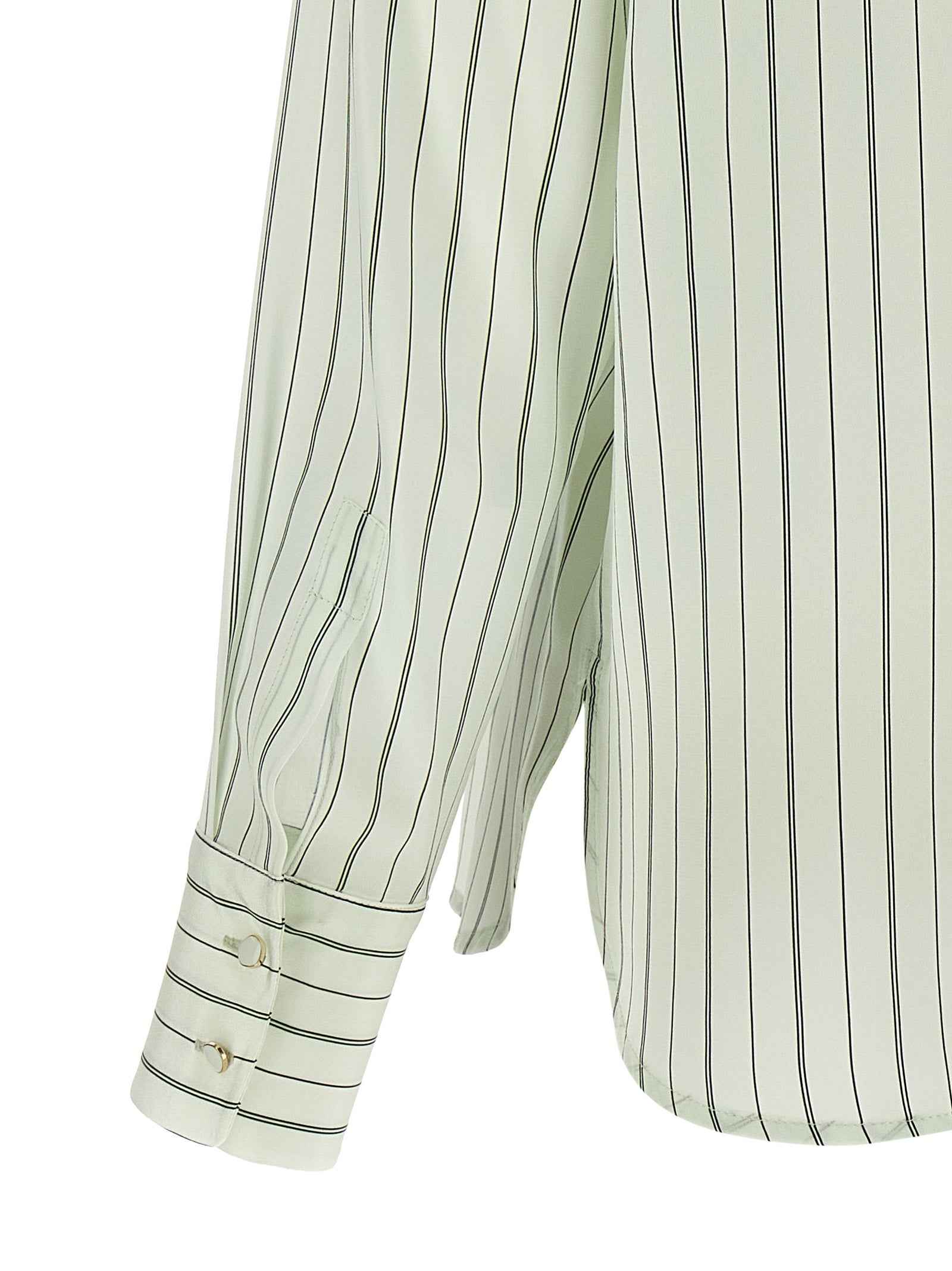 Max Mara Bicolor Silk Blouse