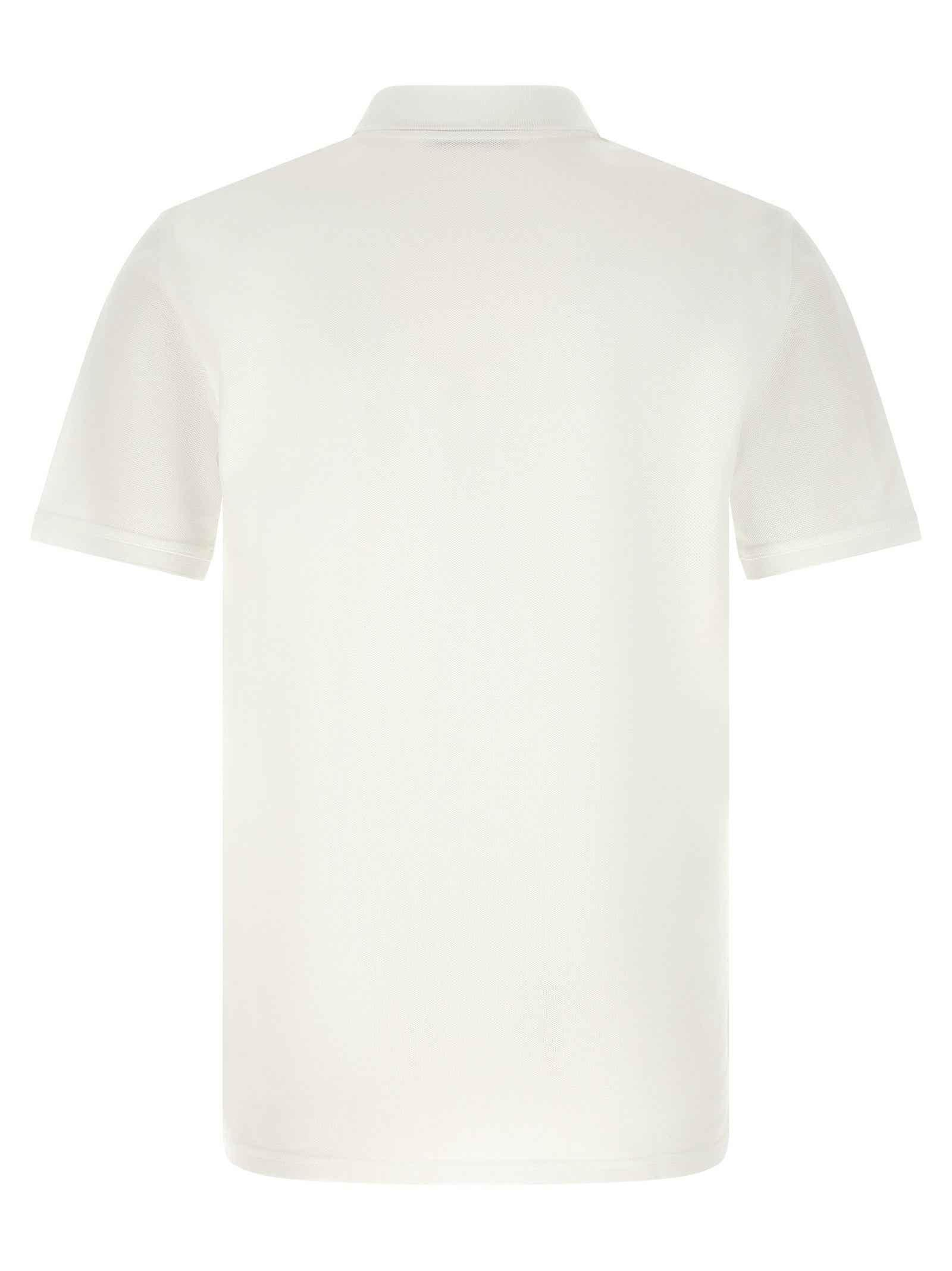 Givenchy White Cotton Polo Shirt