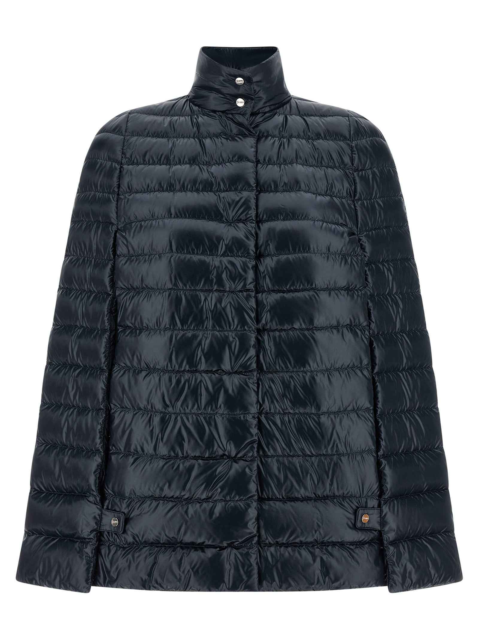 Herno Blue Polyamide Coat