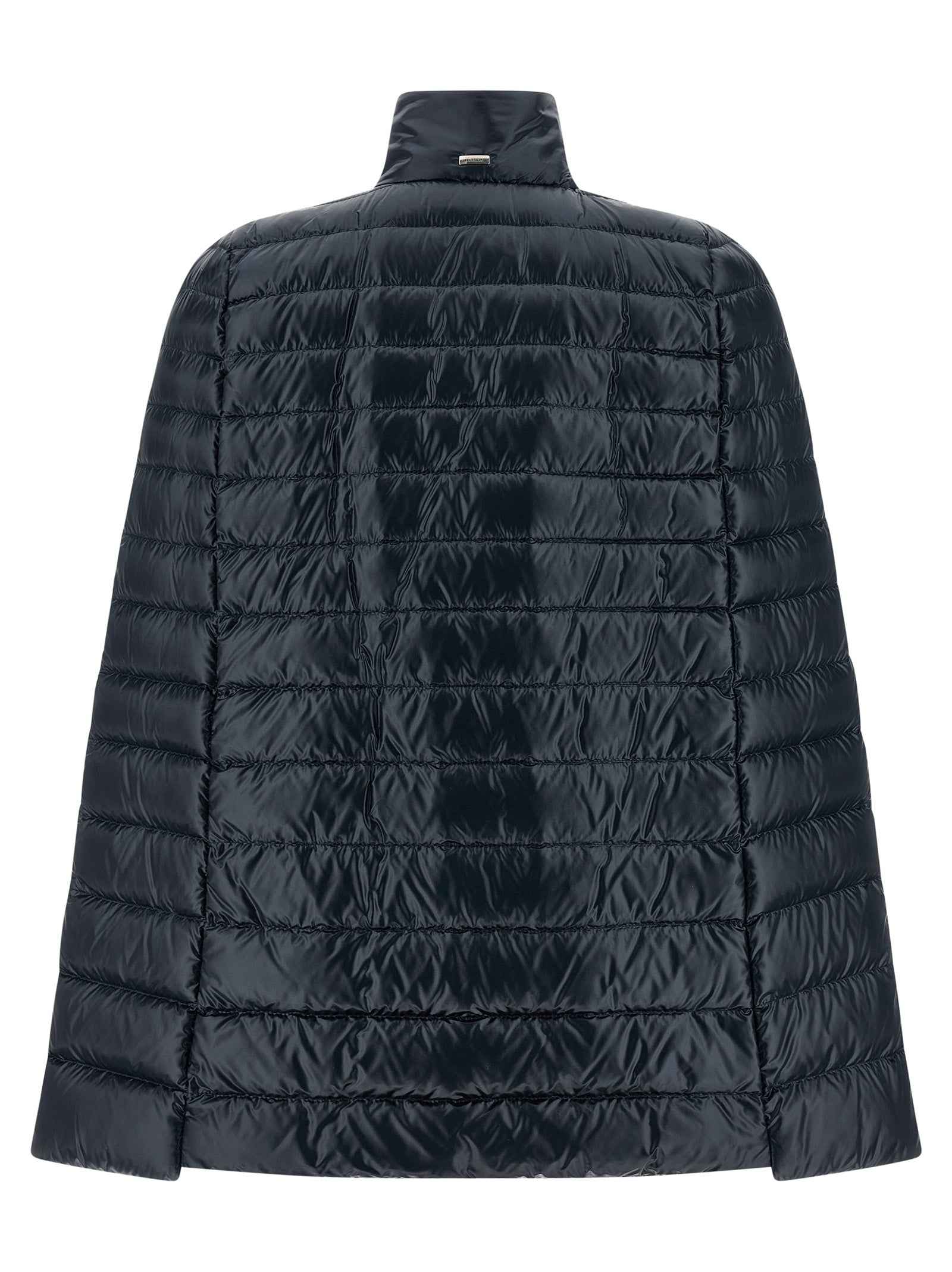 Herno Blue Polyamide Coat
