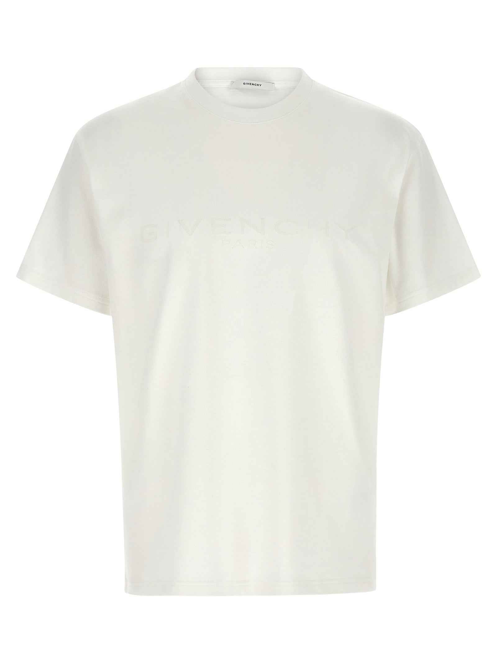 Givenchy White Cotton T-Shirt