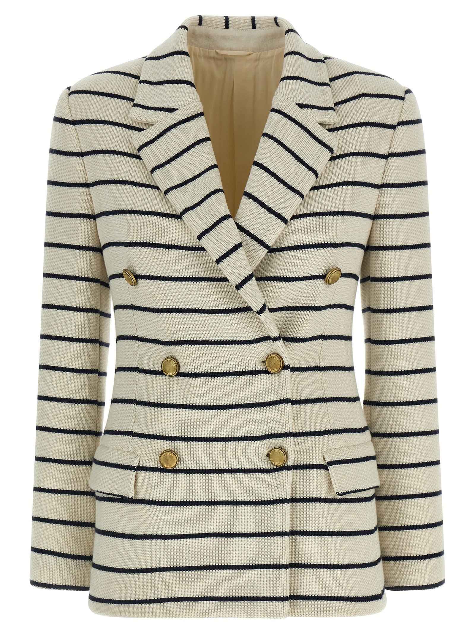 Brunello Cucinelli Multicolor Cotton Blazer