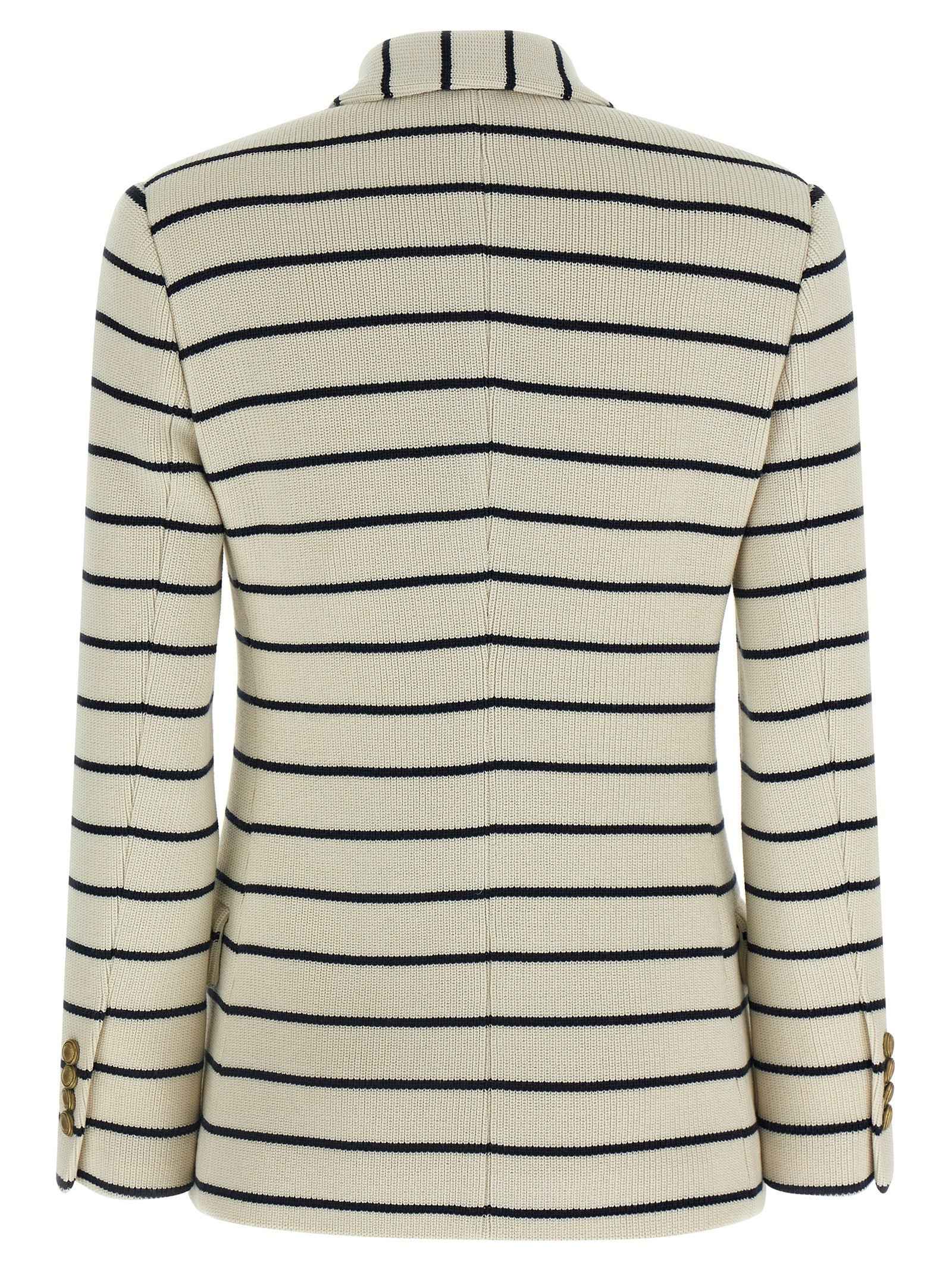 Brunello Cucinelli Multicolor Cotton Blazer