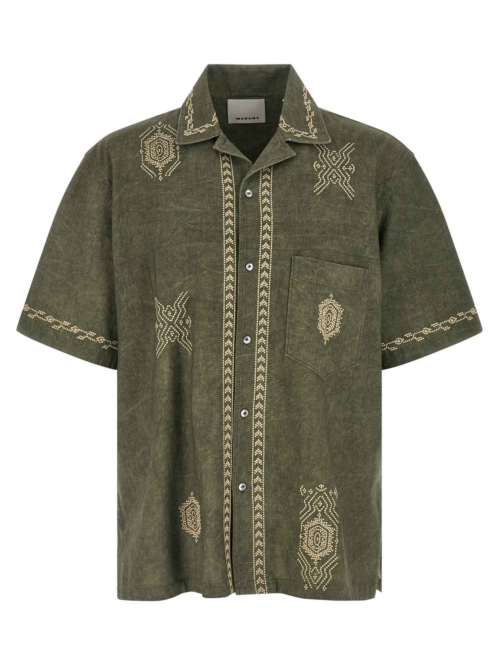 Isabel Marant Bicolor Cotton Blouse