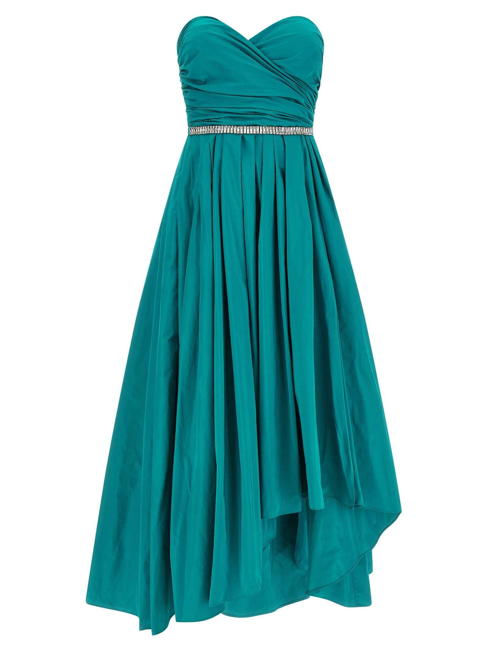PINKO Bicolor Polyester Long Dress