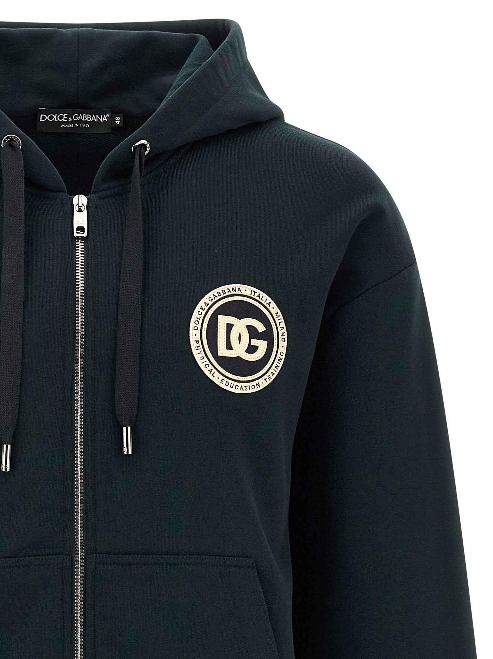 Dolce & Gabbana Bicolor Cotton Sweatshirt