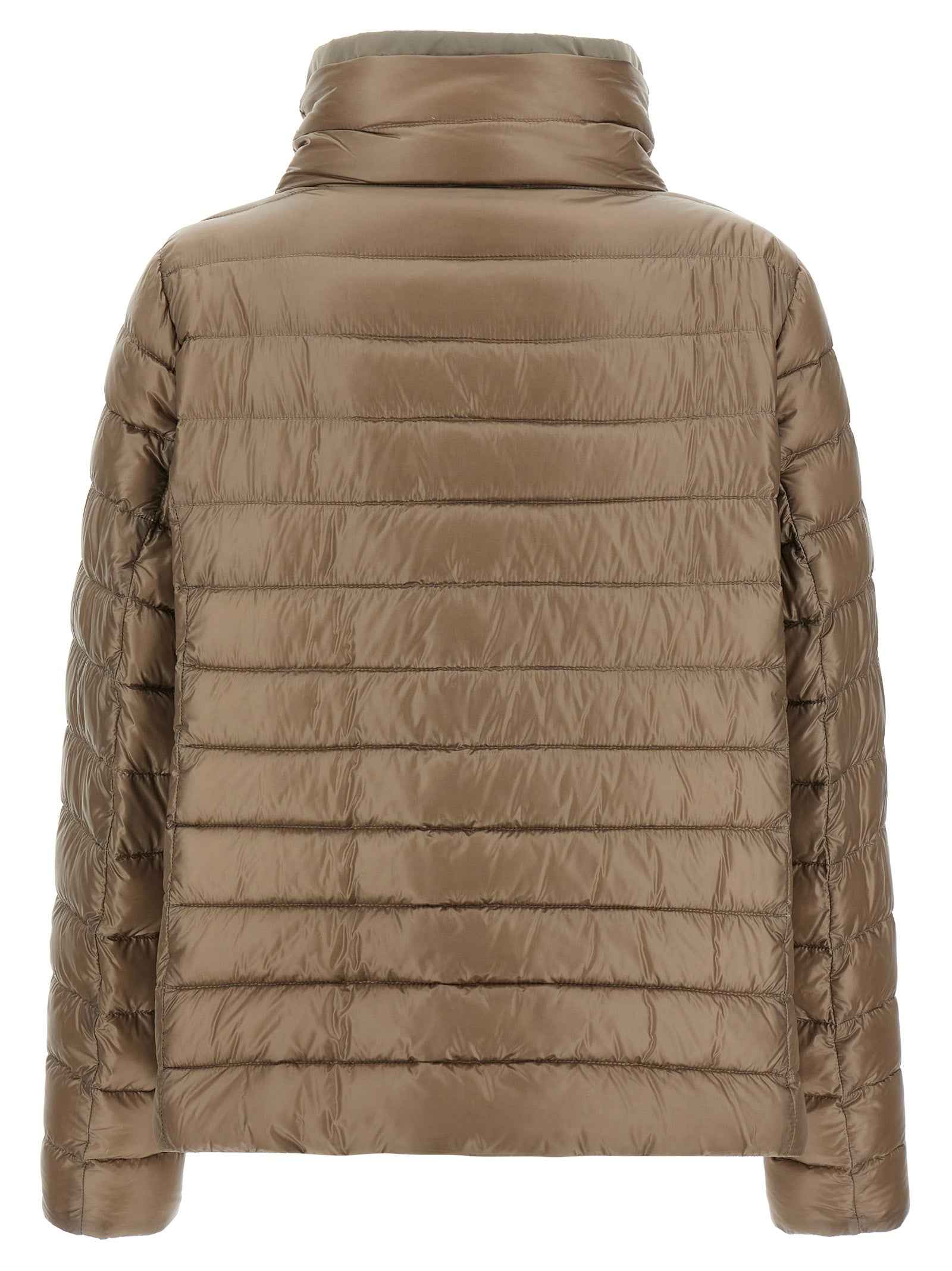 Herno Brown Polyamide Full-Length Jacket