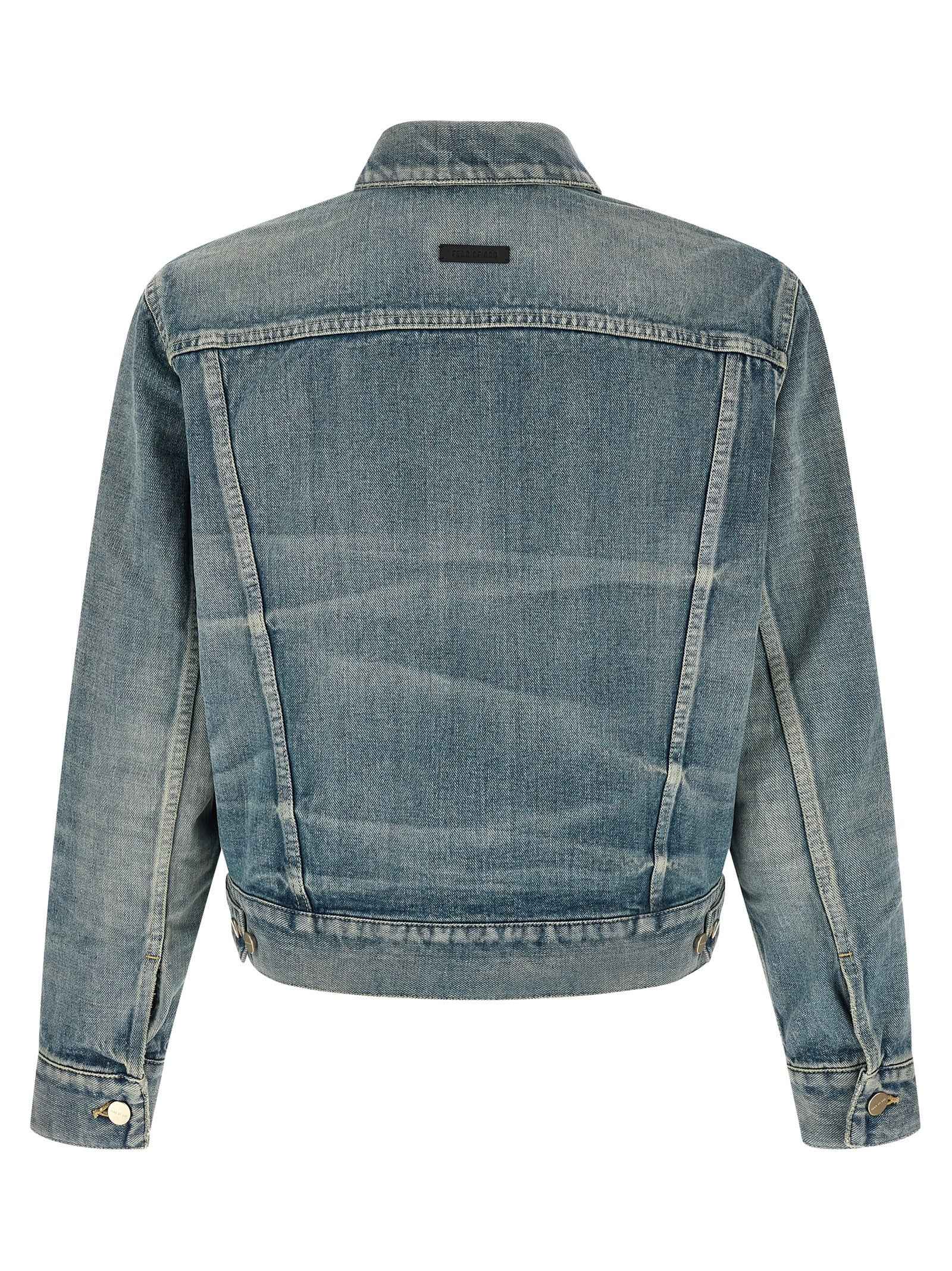 Fear Of God Blue Cotton Denim Jacket