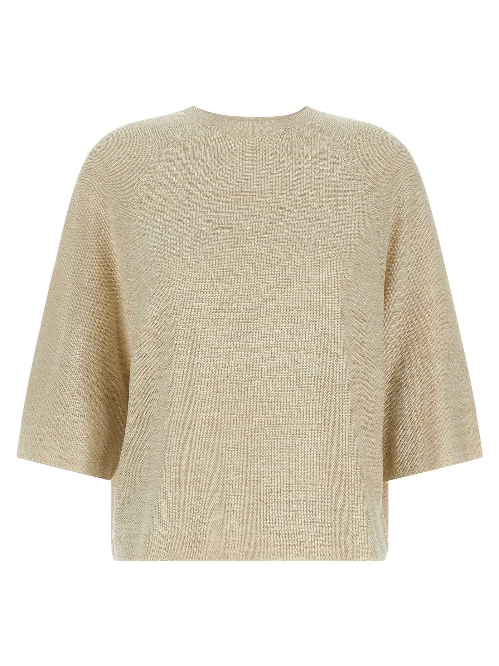 Fabiana Filippi Gold Cotton Cardigan