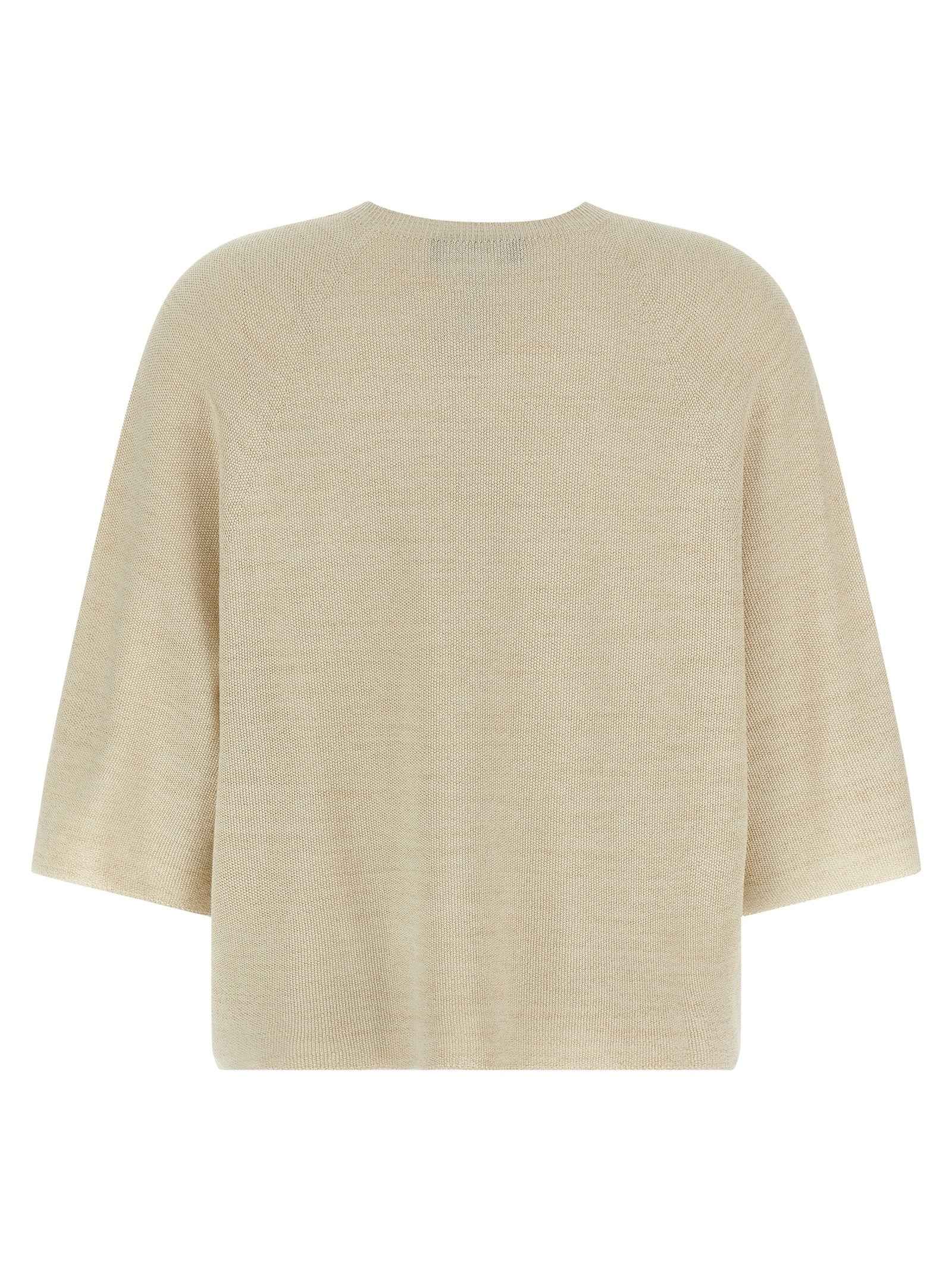 Fabiana Filippi Gold Cotton Cardigan