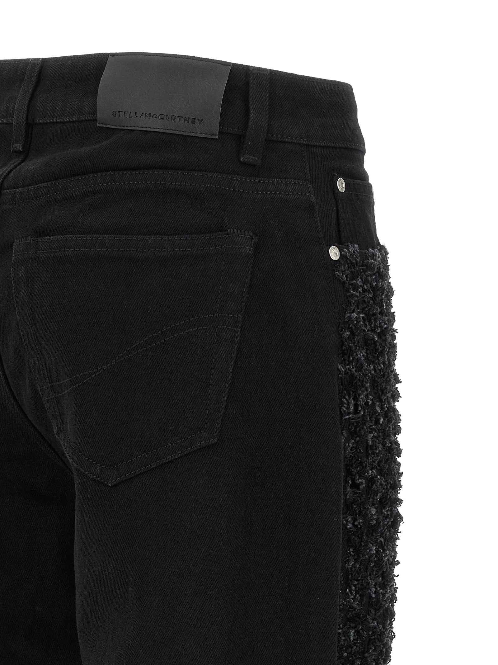 Stella McCartney Black Cotton Jeans Denim