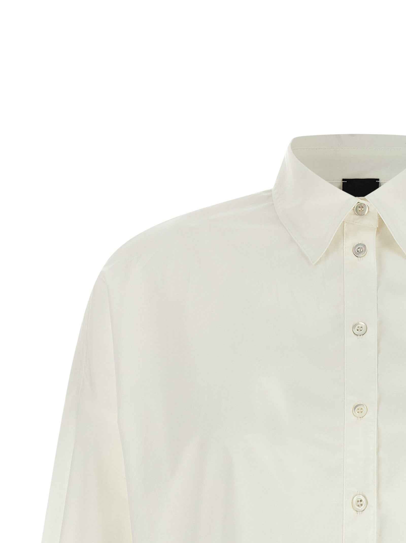 PINKO White Cotton Blouse