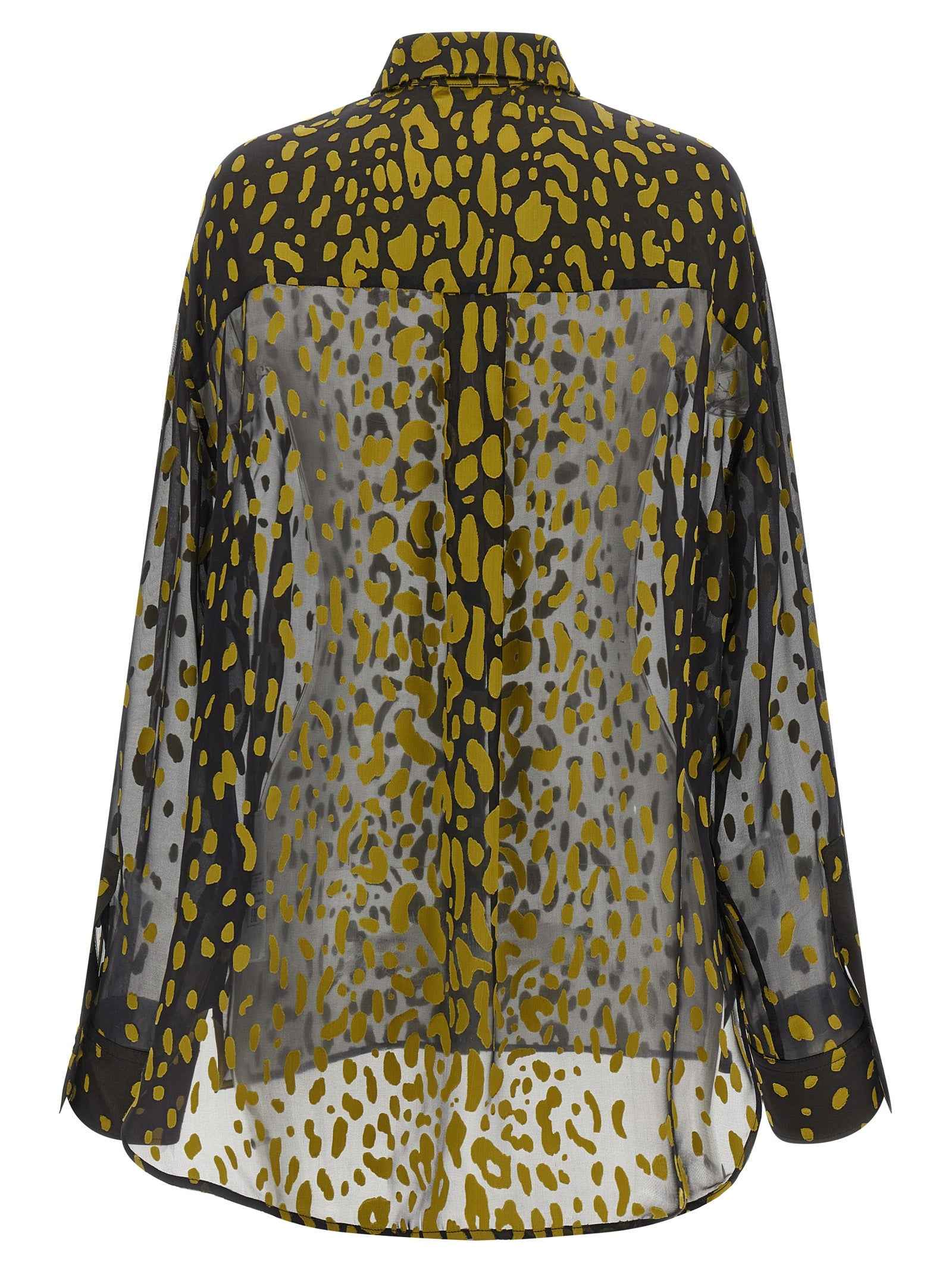 Ferragamo Brown Silk Blouse