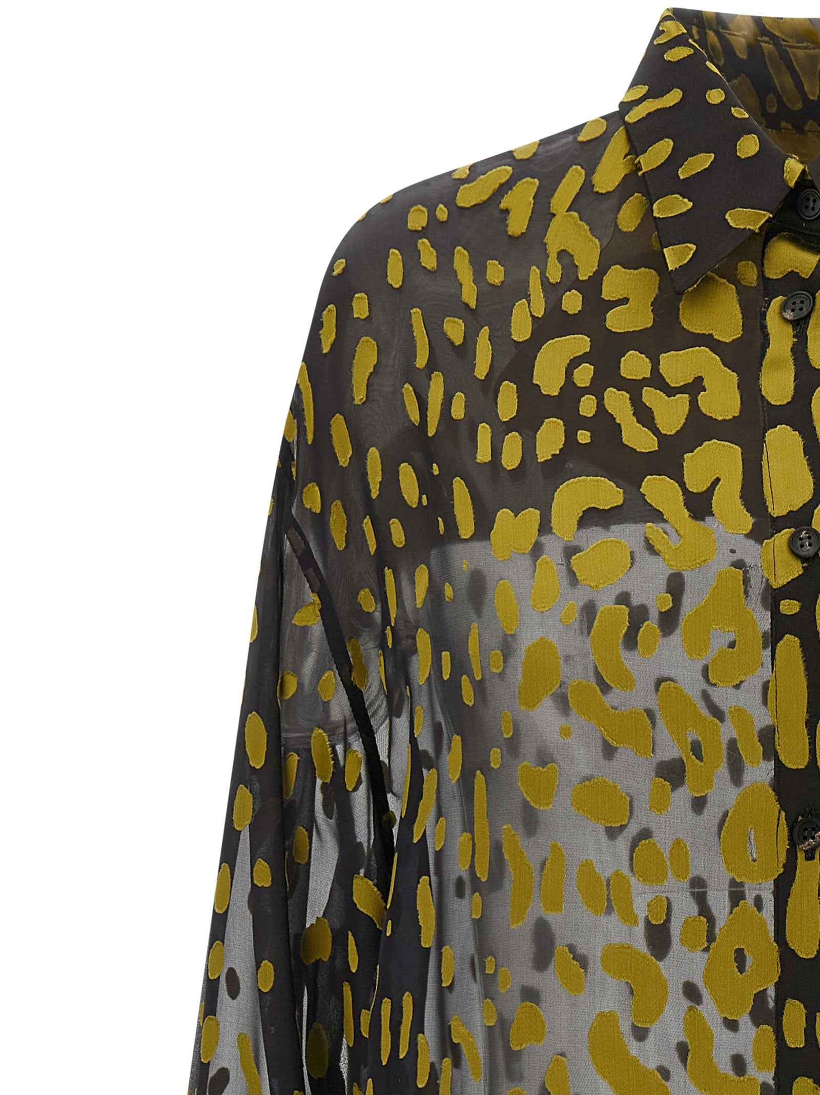 Ferragamo Brown Silk Blouse
