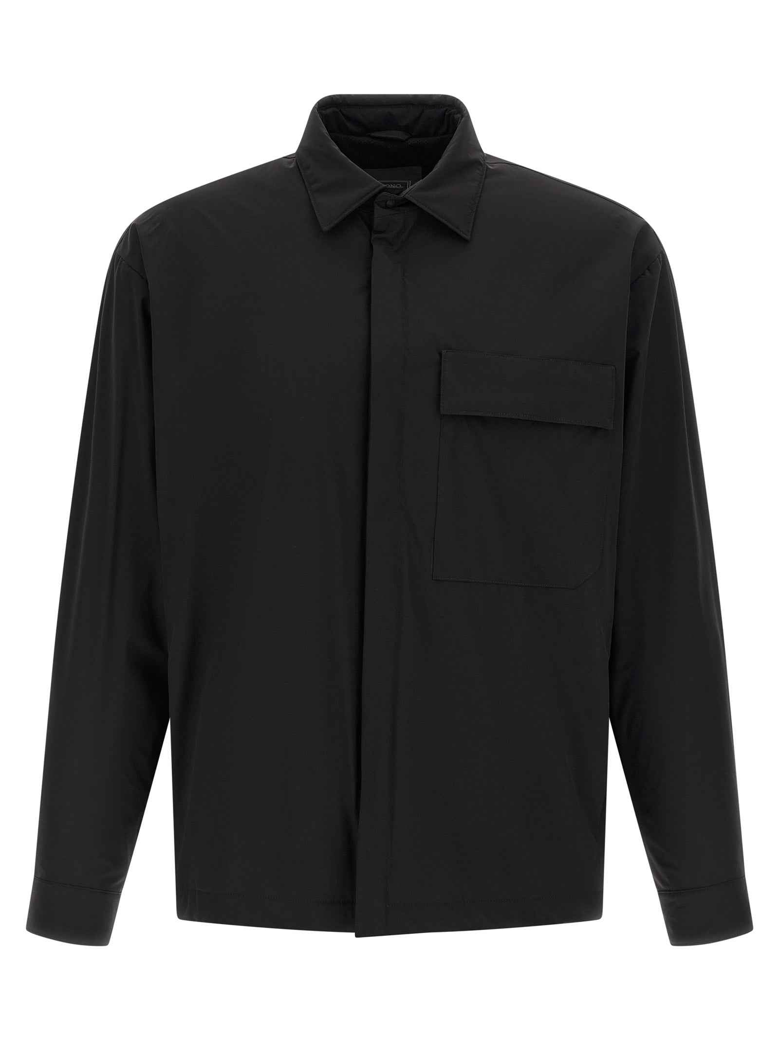 Herno Black Polyamide Shell Jacket