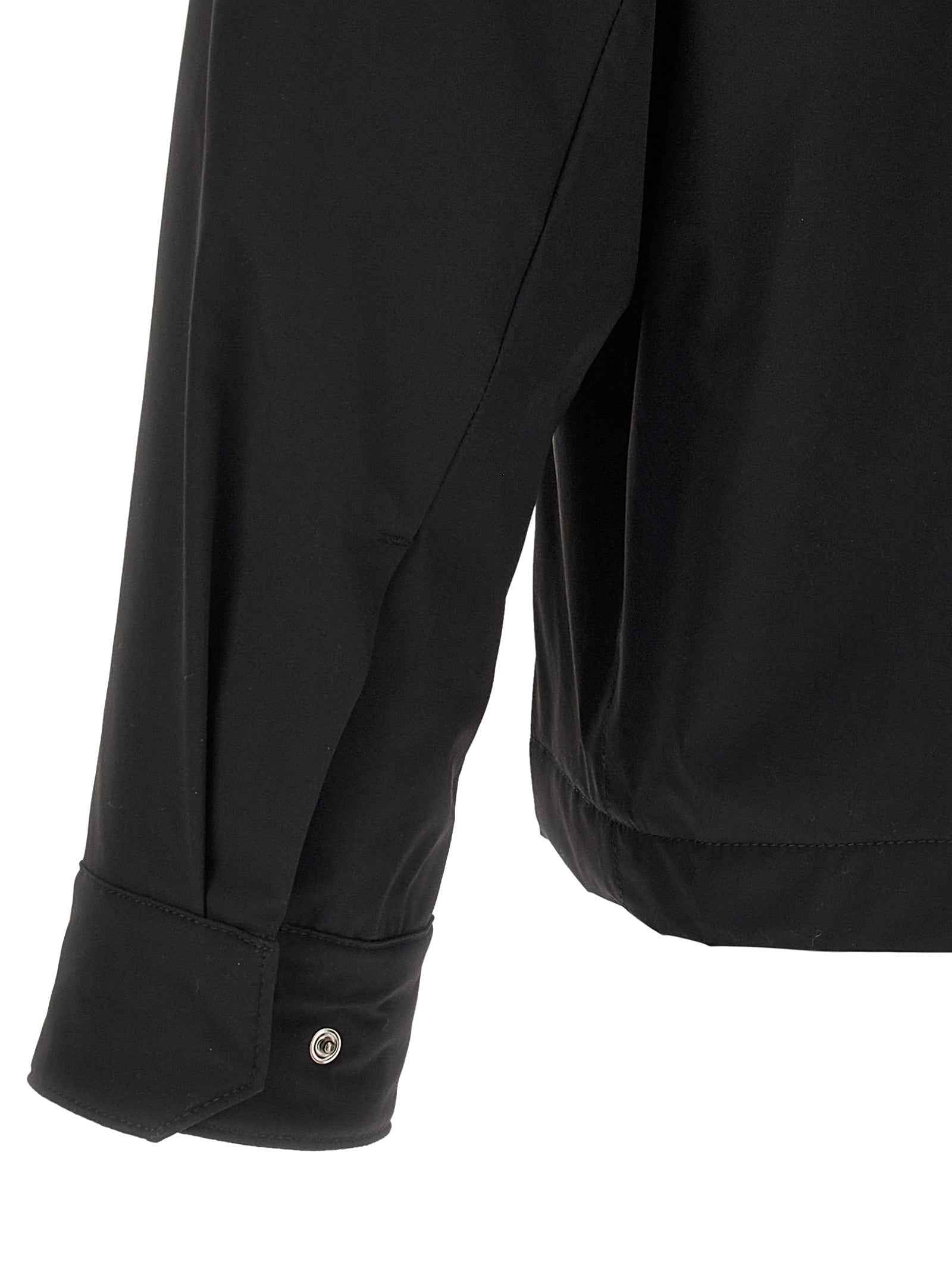 Herno Black Polyamide Shell Jacket