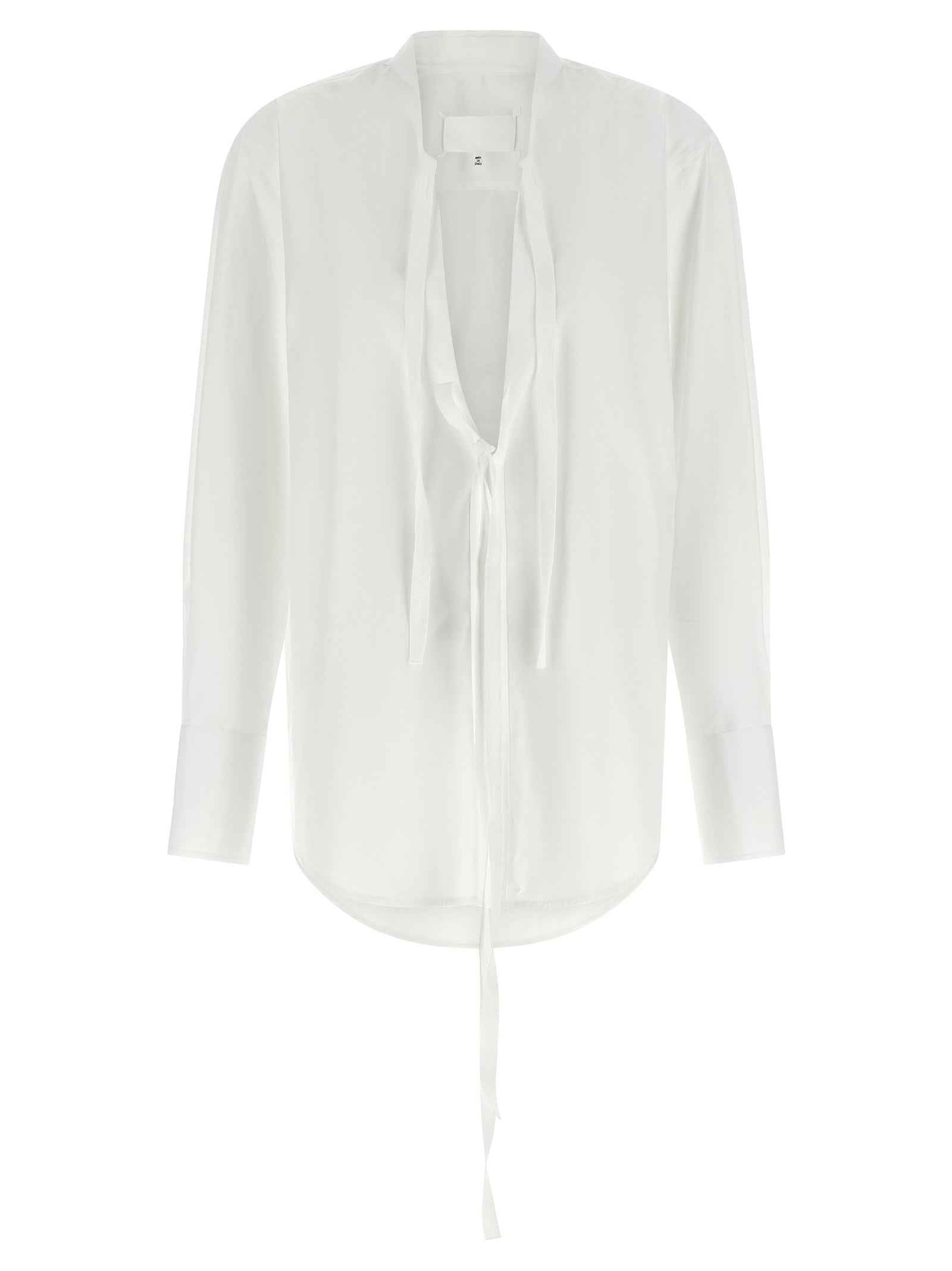 Maison Margiela White Cotton Blouse