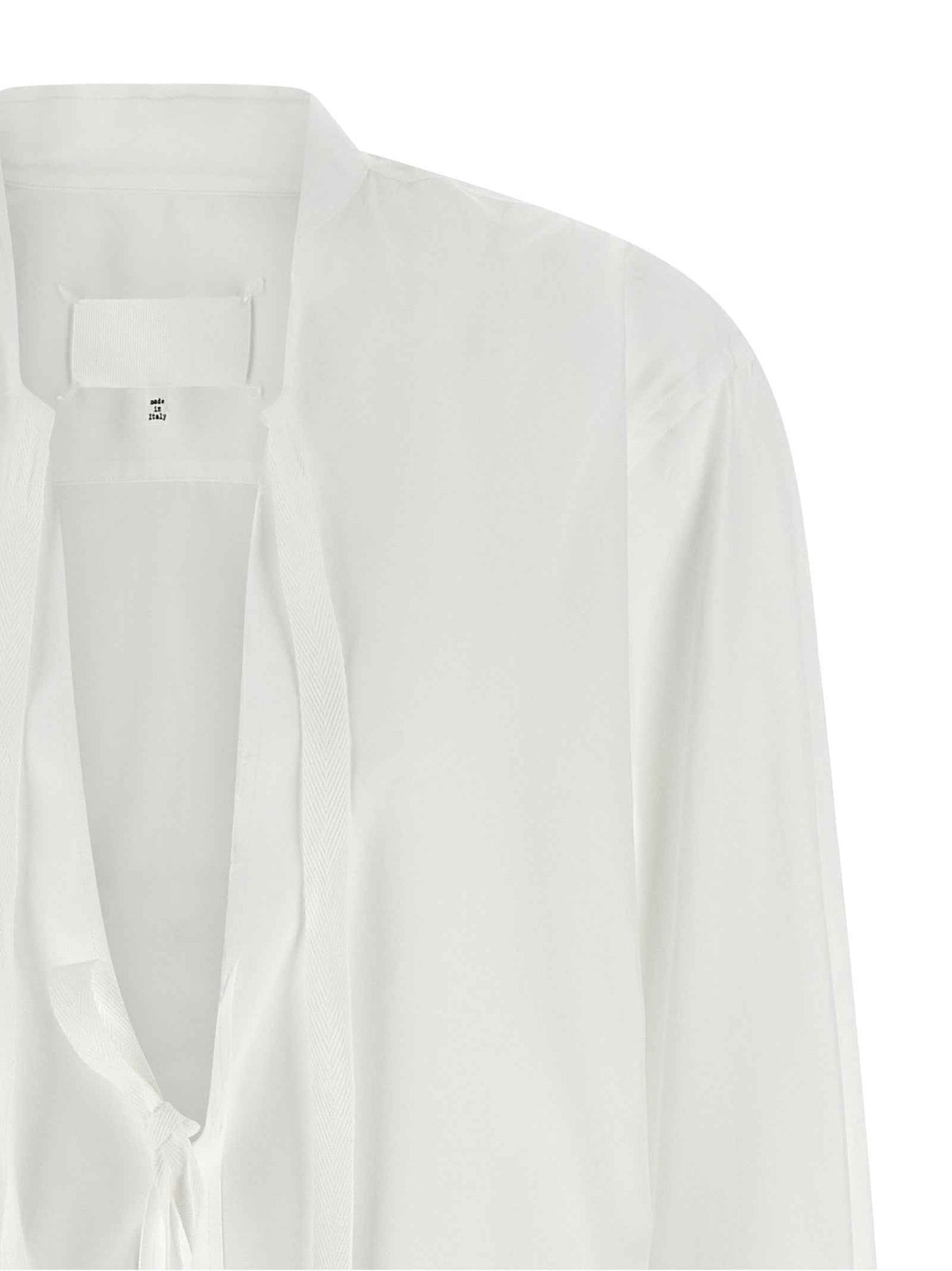 Maison Margiela White Cotton Blouse