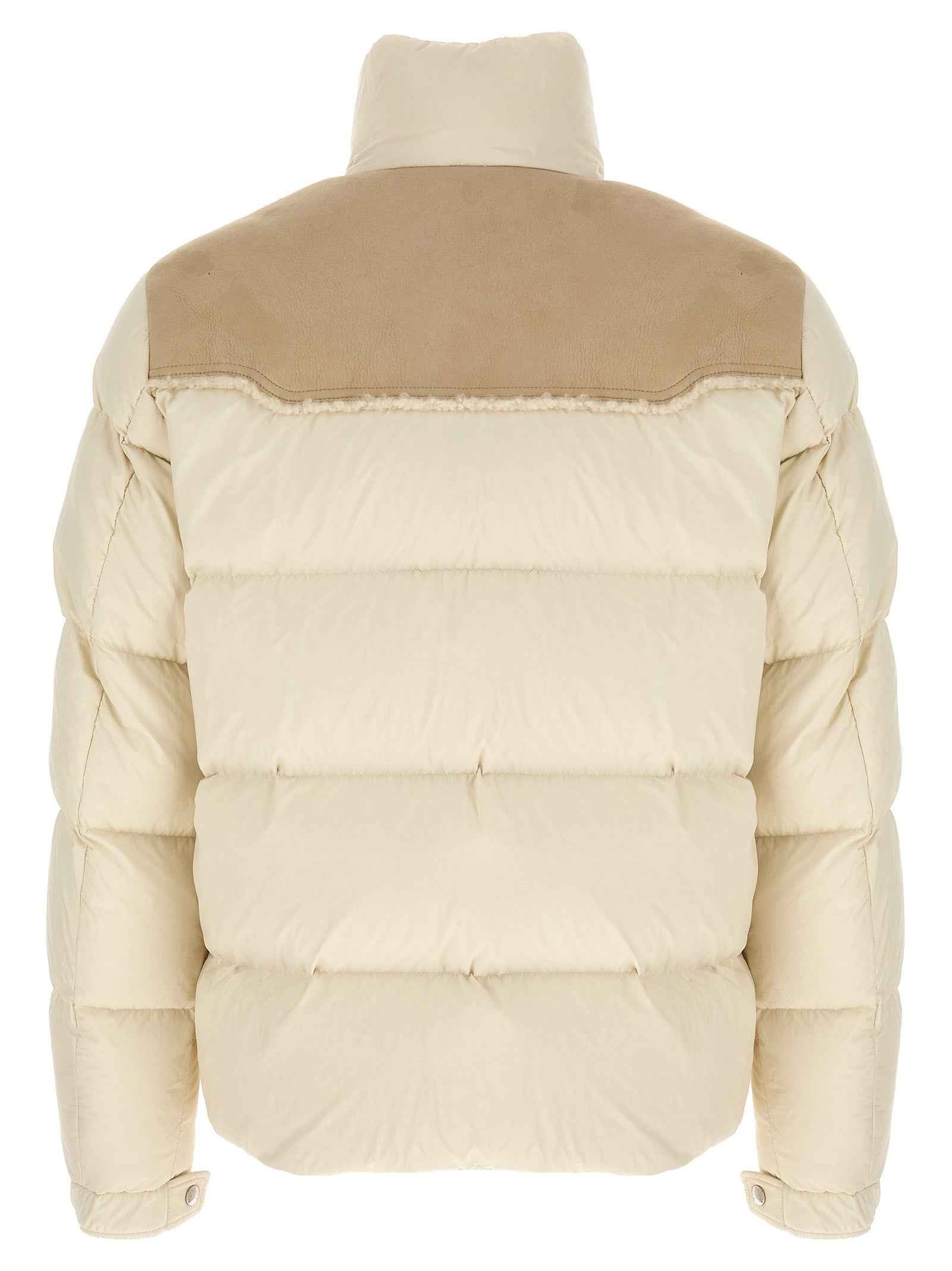 Moncler Beige Polyamide Full-Length Jacket