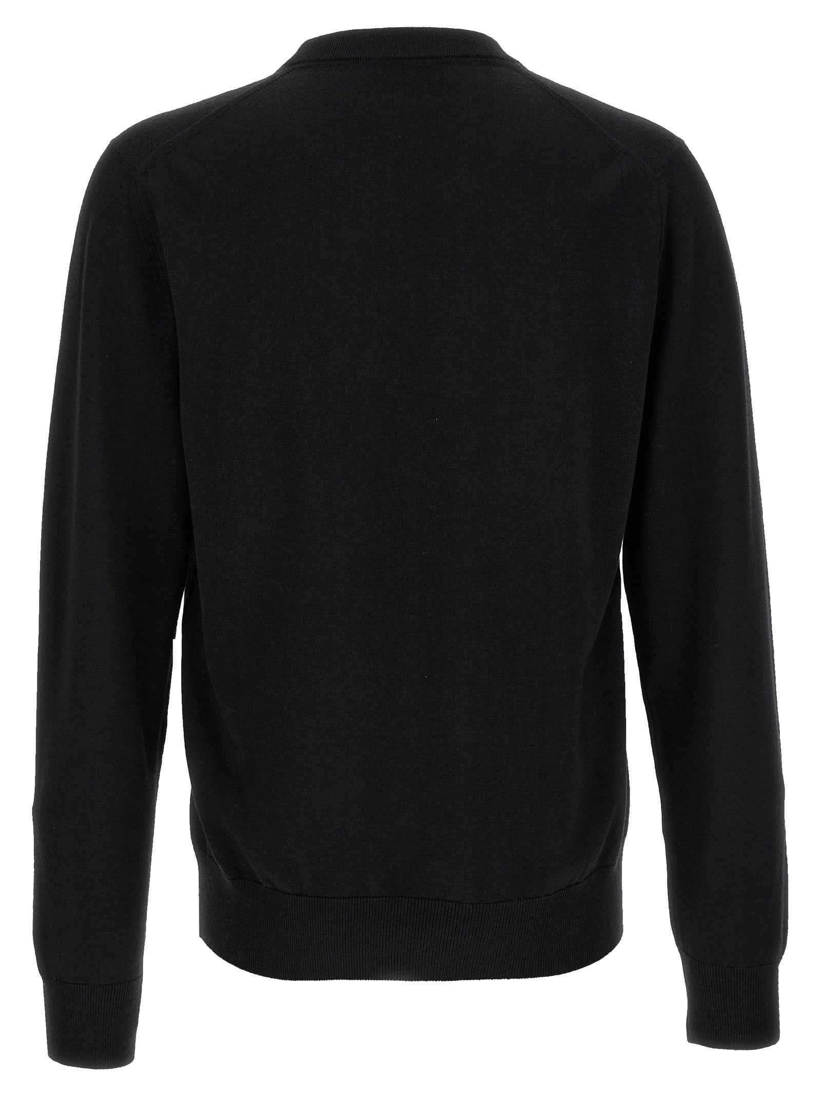 Dolce & Gabbana Black Virgin Wool Cardigan