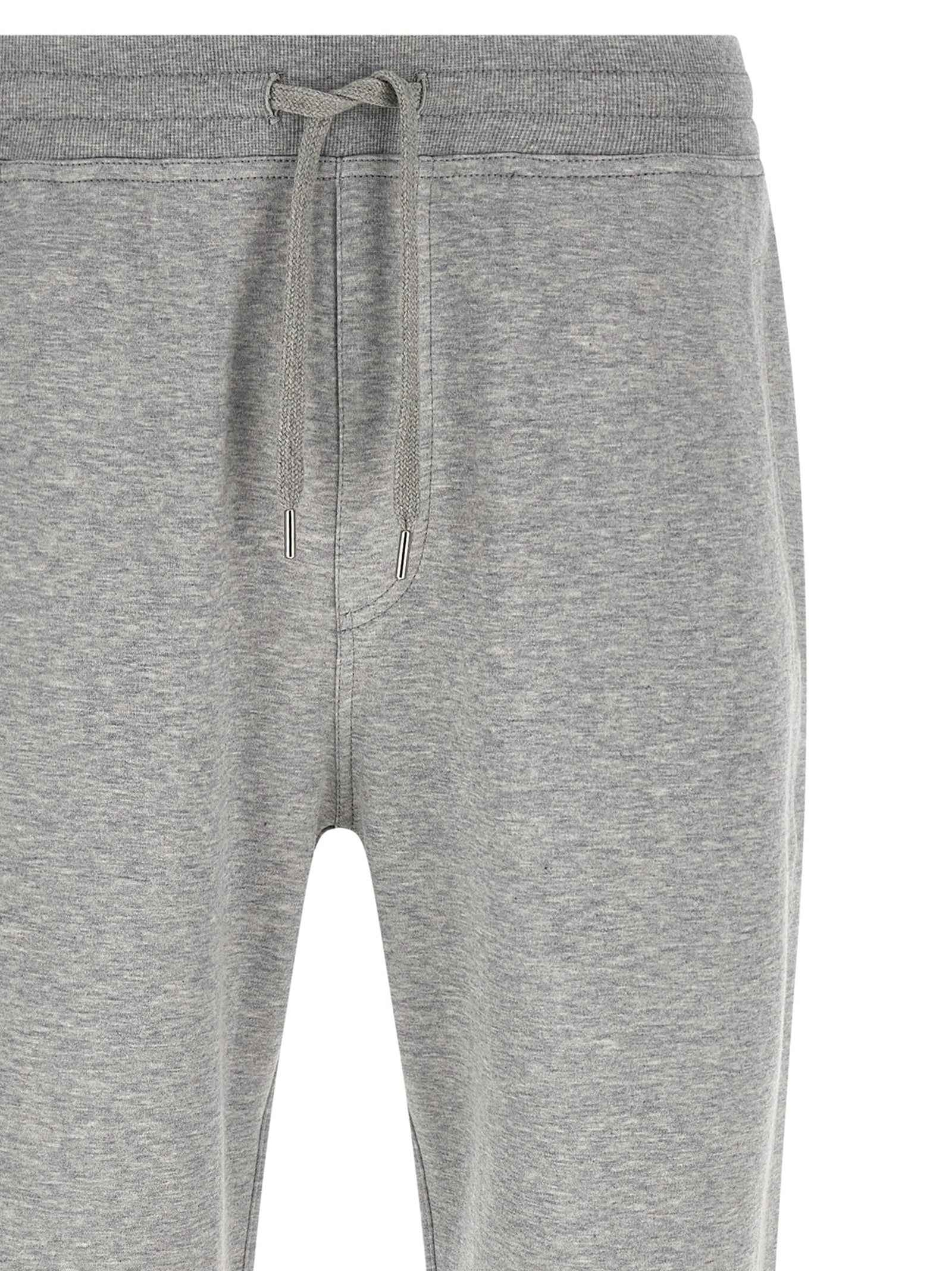 Brunello Cucinelli Gray Cotton Athletic Pants