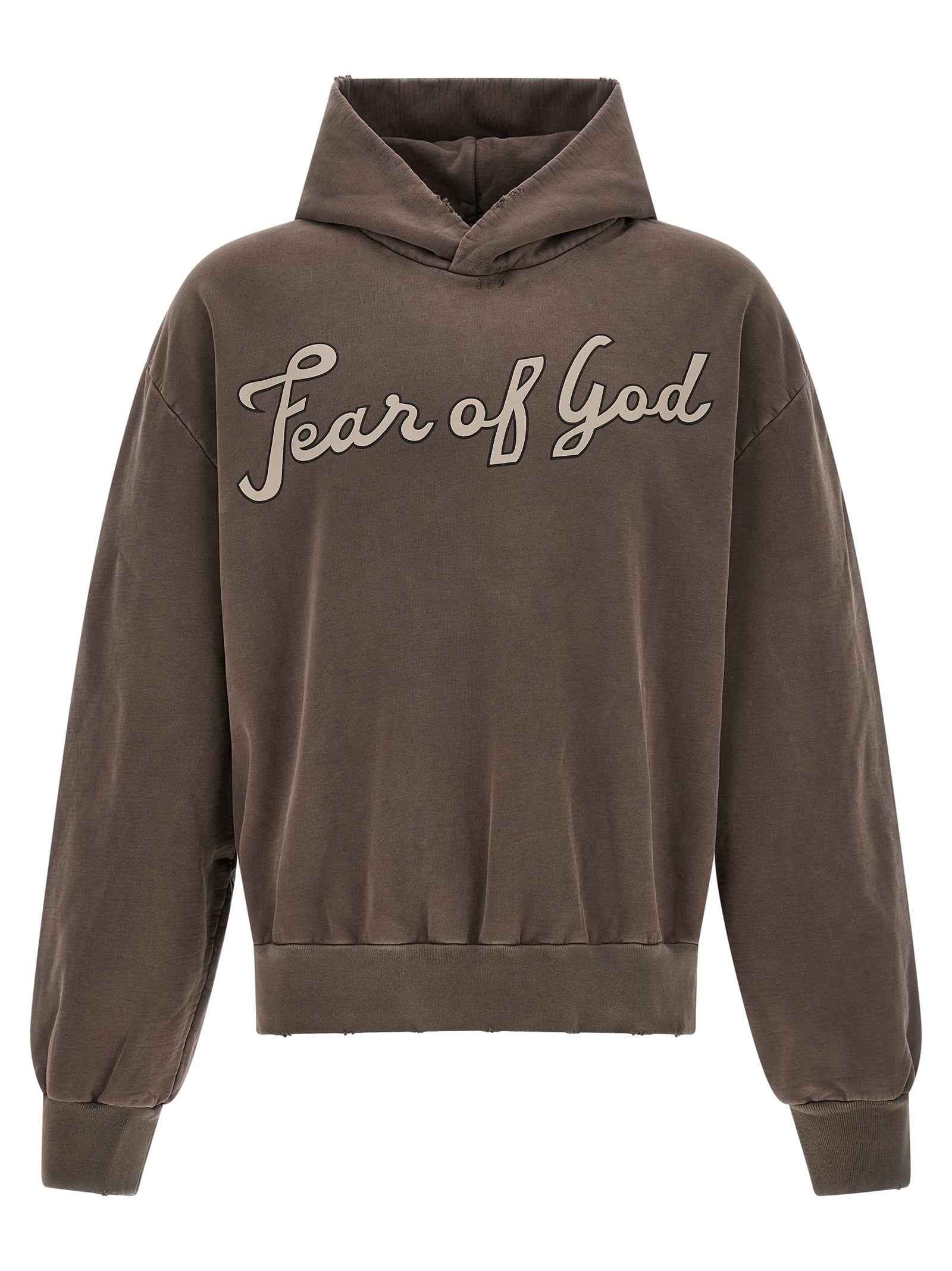 Fear Of God Brown Cotton Sweatshirt