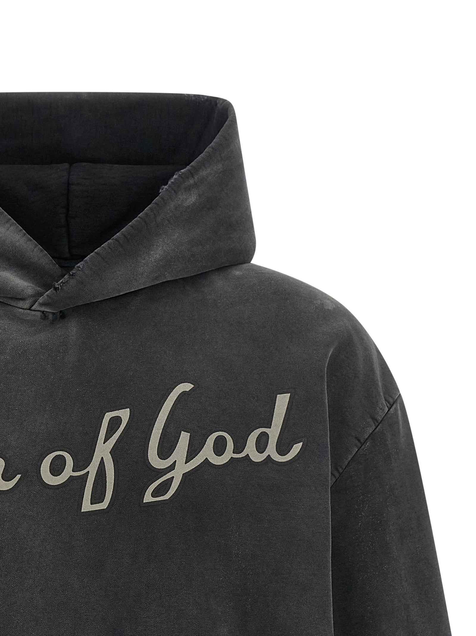 Fear Of God Black Cotton Sweatshirt