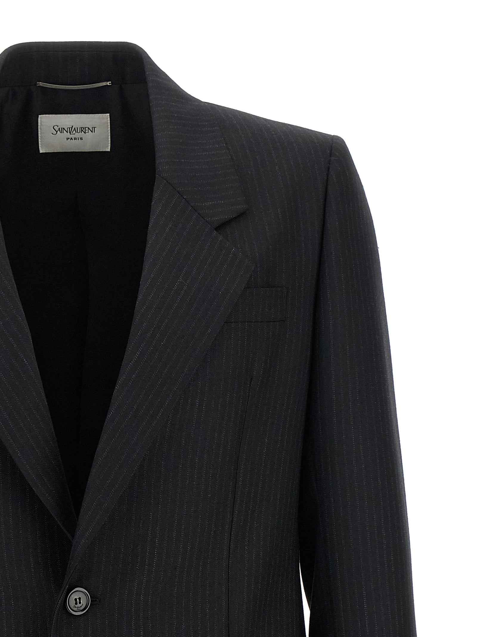Saint Laurent Black Wool Blazer