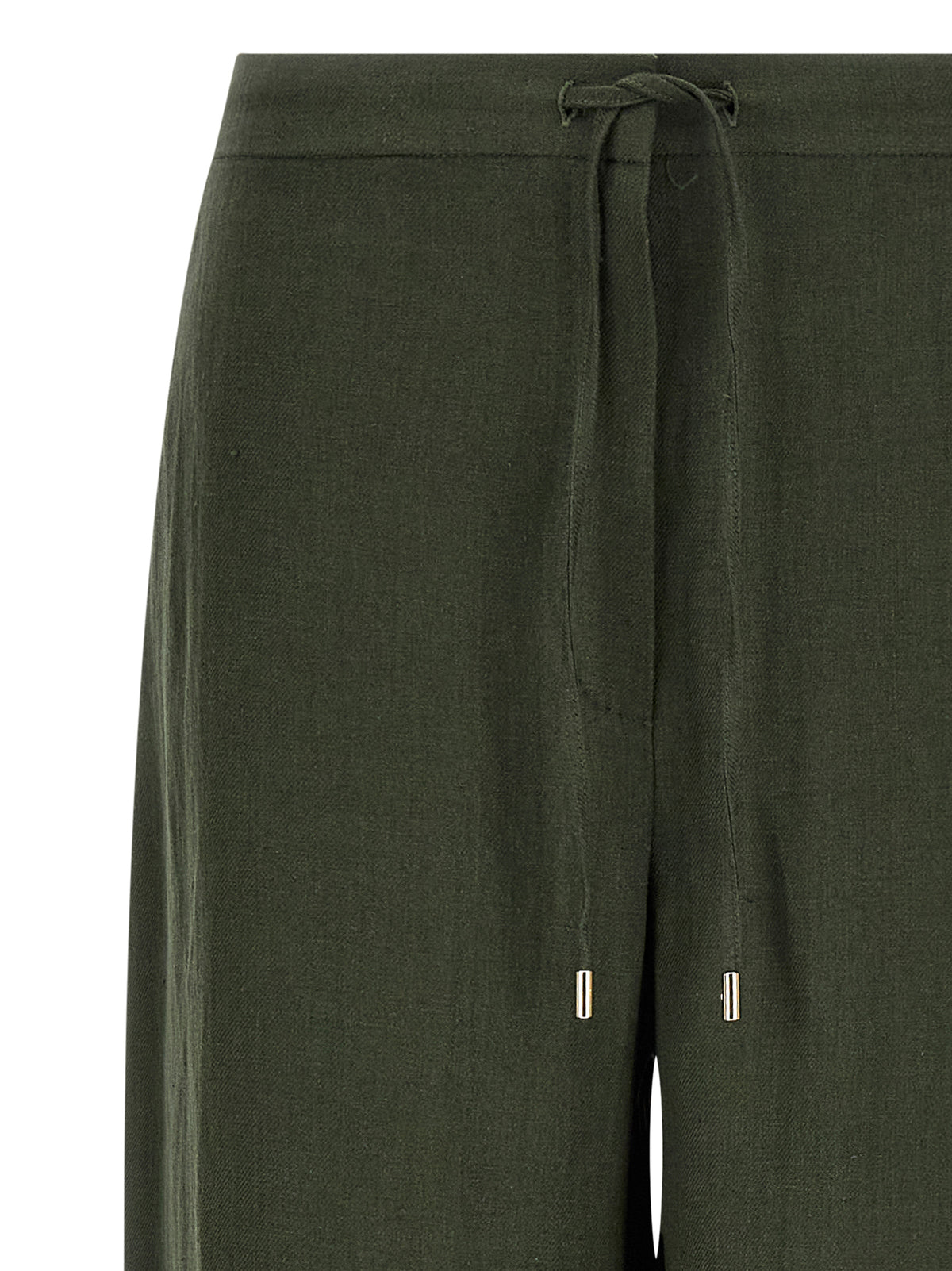 Max Mara Bicolor Linen Casual Pants