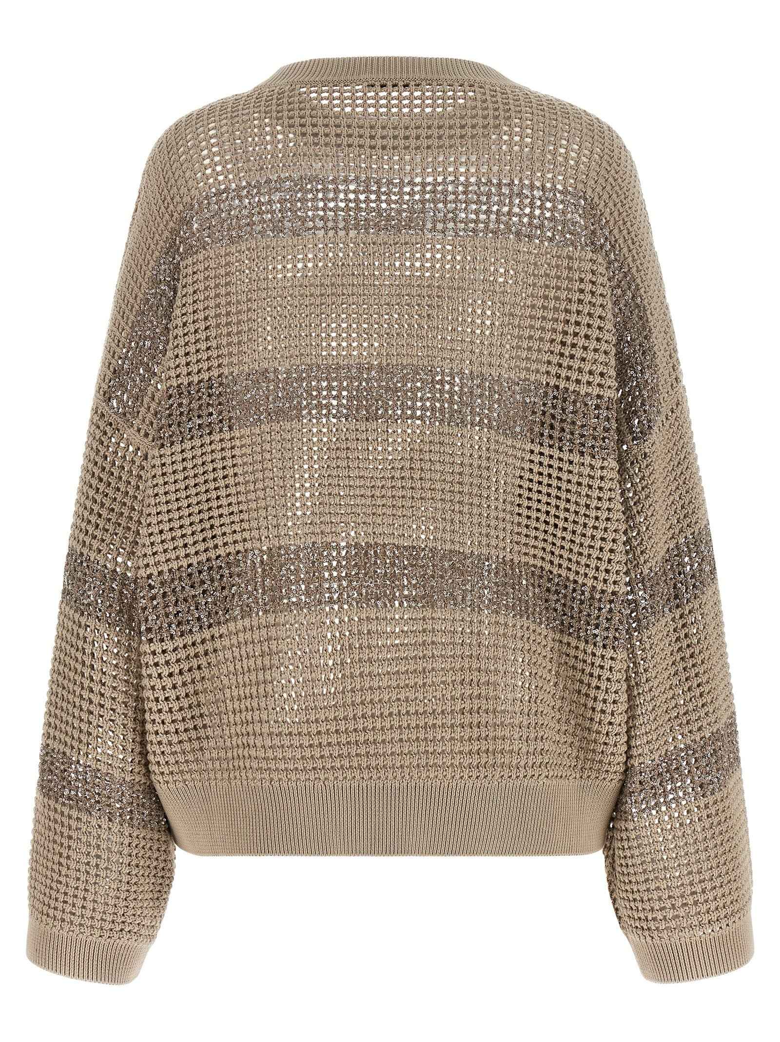 Brunello Cucinelli Gray Cotton Cardigan