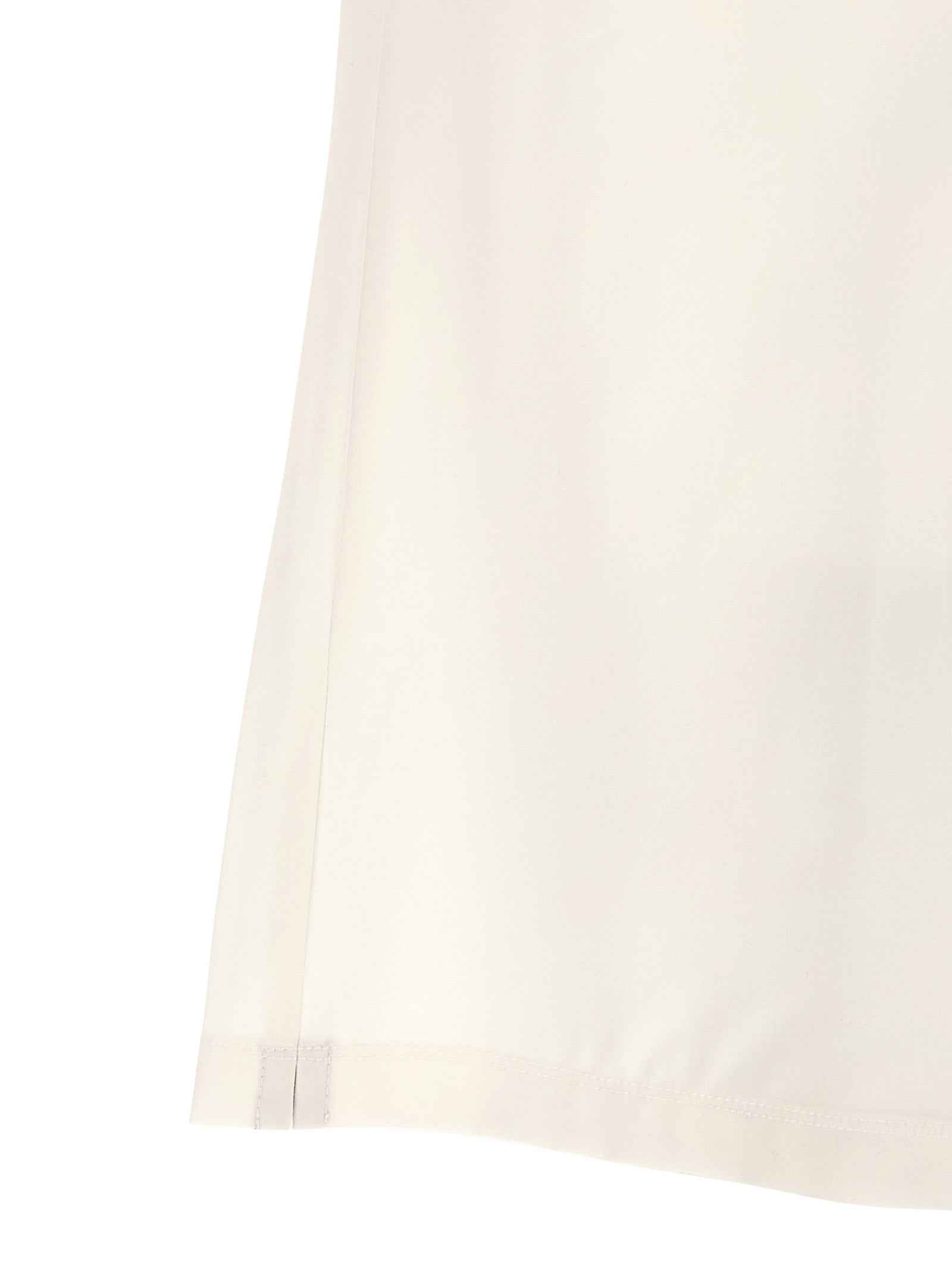 Brunello Cucinelli White Virgin Wool Polo Shirt