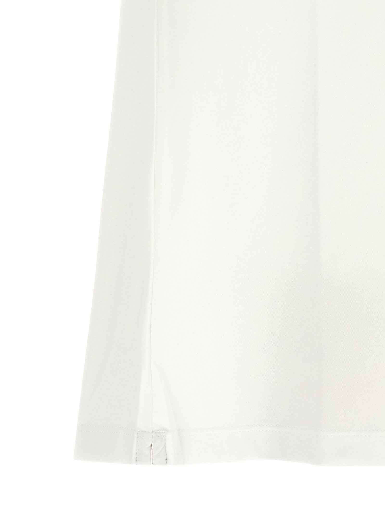 Brunello Cucinelli White Polyamide Polo Shirt