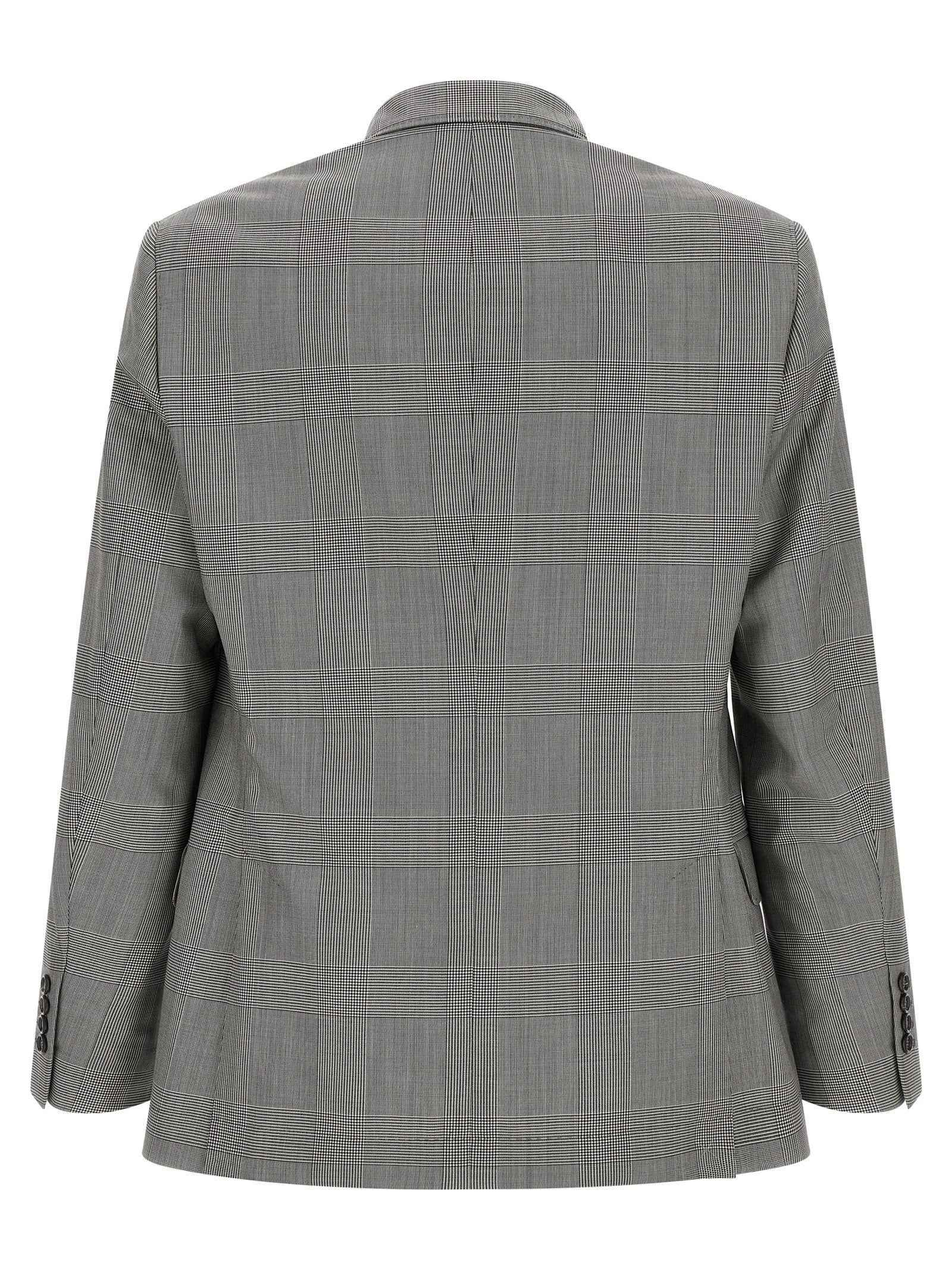 Brunello Cucinelli Gray Virgin Wool Blazer