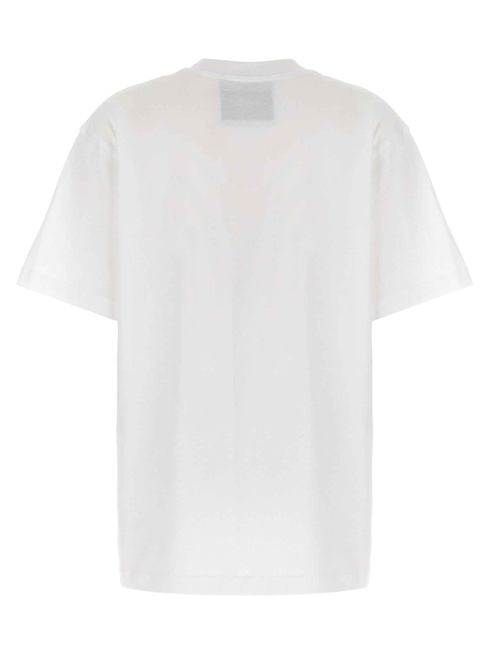 Moschino White Cotton T-Shirt